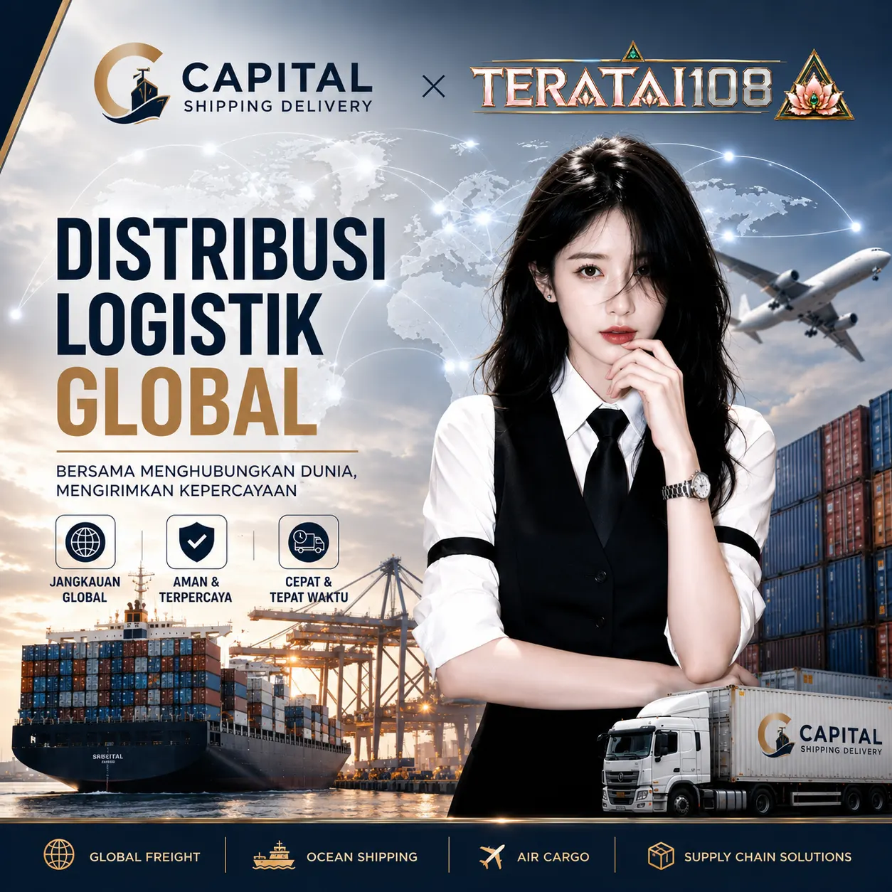 Teratai108 : Distribusi Logistik Global