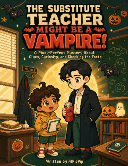The same comic cover in retro pixel-art game style