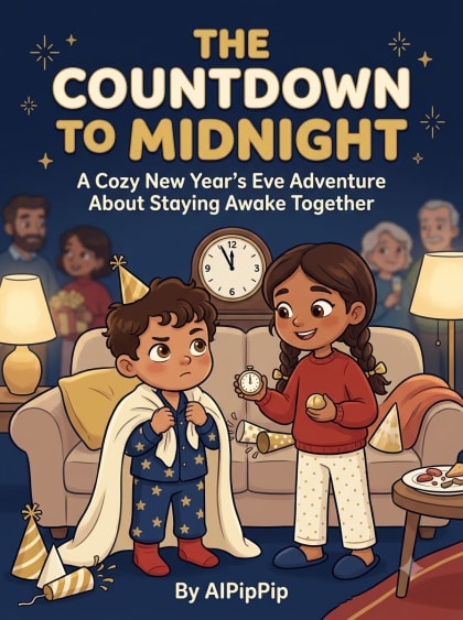 Comic cover for the New Year collection