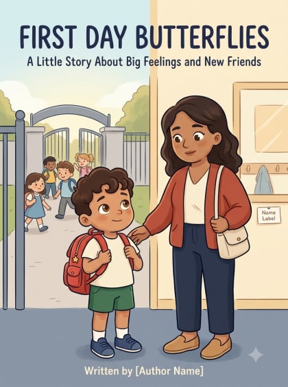 Comic cover for the Back to School collection