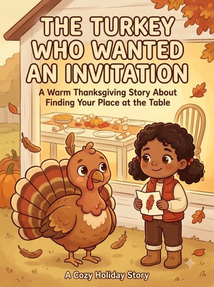 Comic cover for the Thanksgiving collection