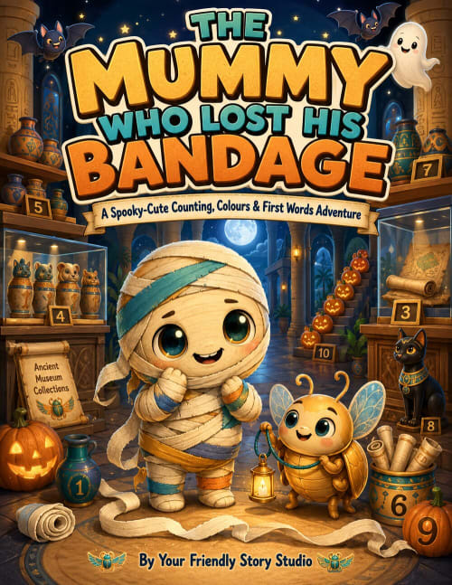 Comic cover generated from a prompt in the library