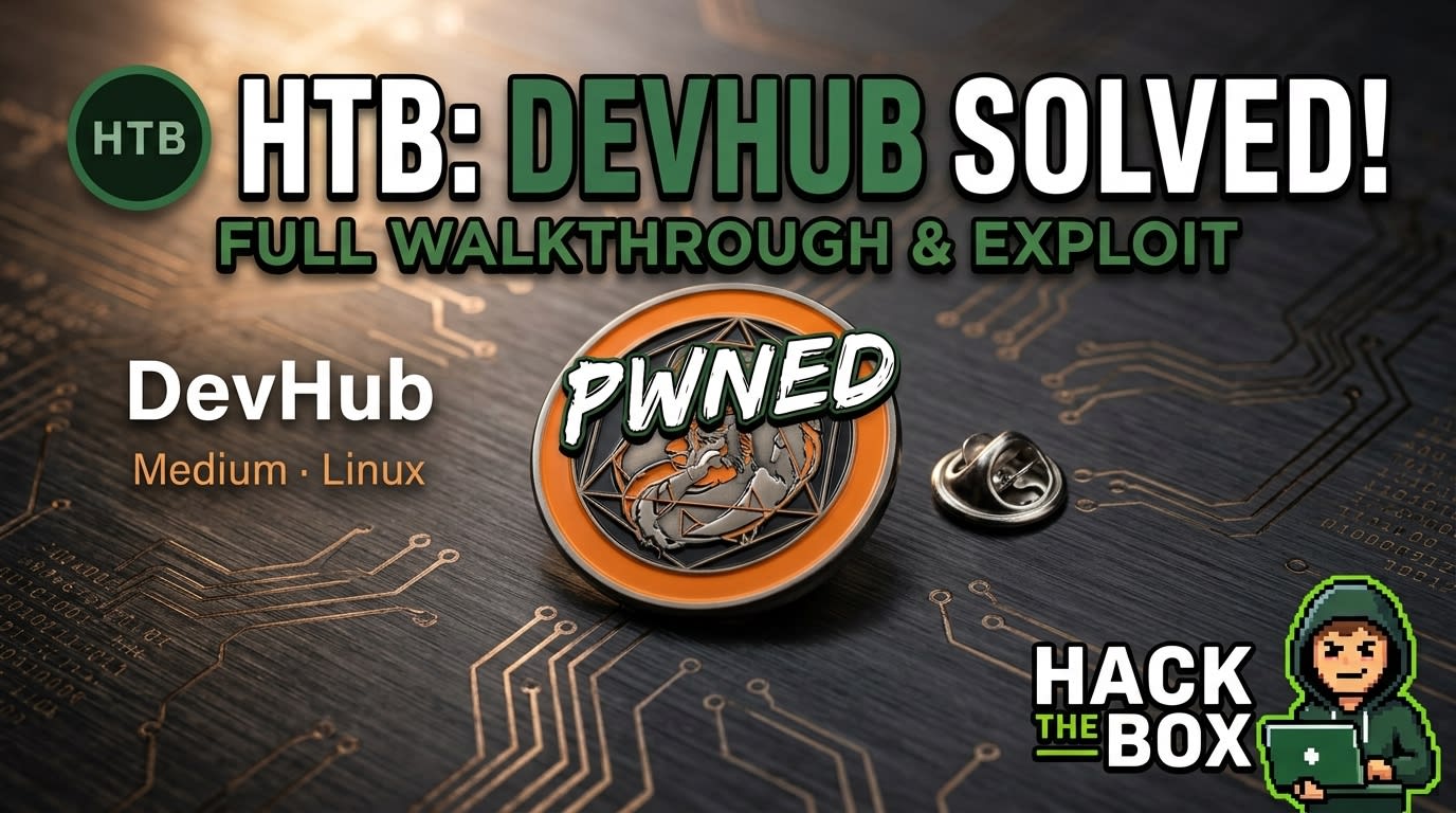 HTB Season 11: DevHub Machine Full Walkthrough