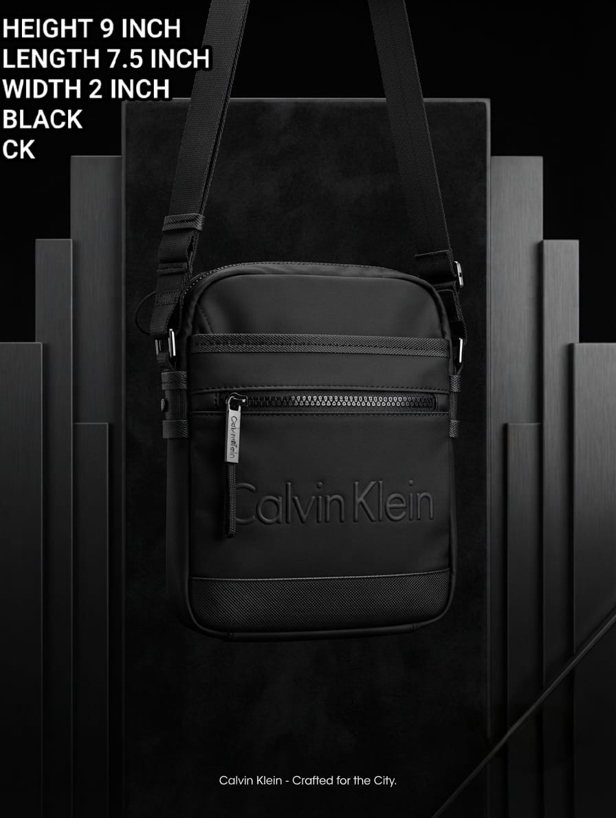 CK Brand Side Sling Messenger Bag(FC)