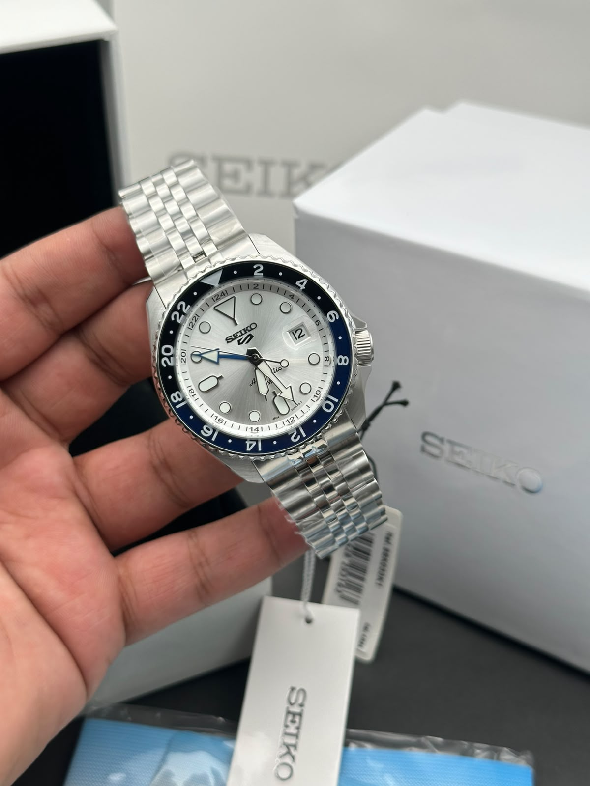 Seiko 5 Sports GMT SSK033K1 Original