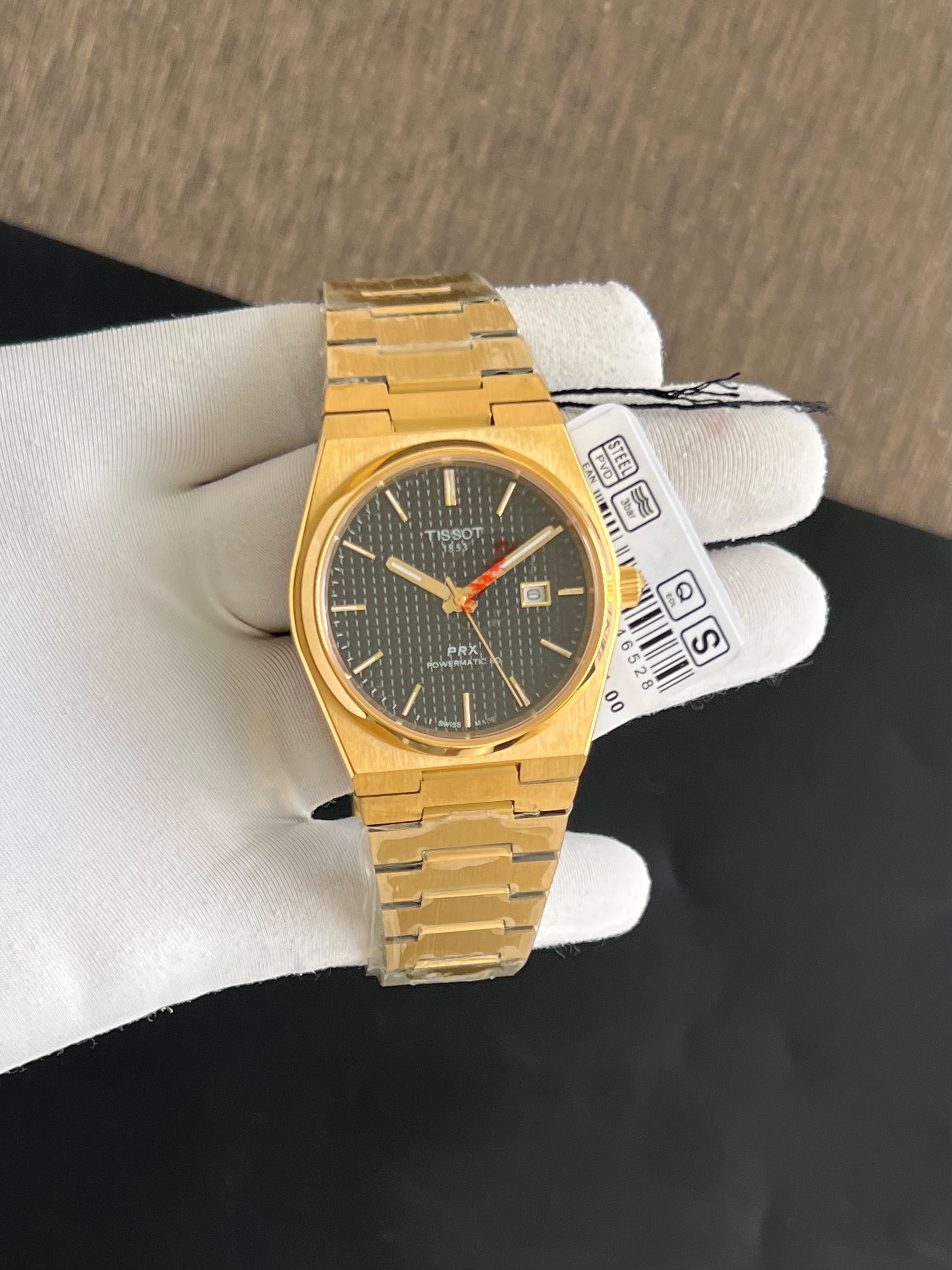 Tissot PRX Powermatic 80 – Gold Tone Luxury Watch(FC)