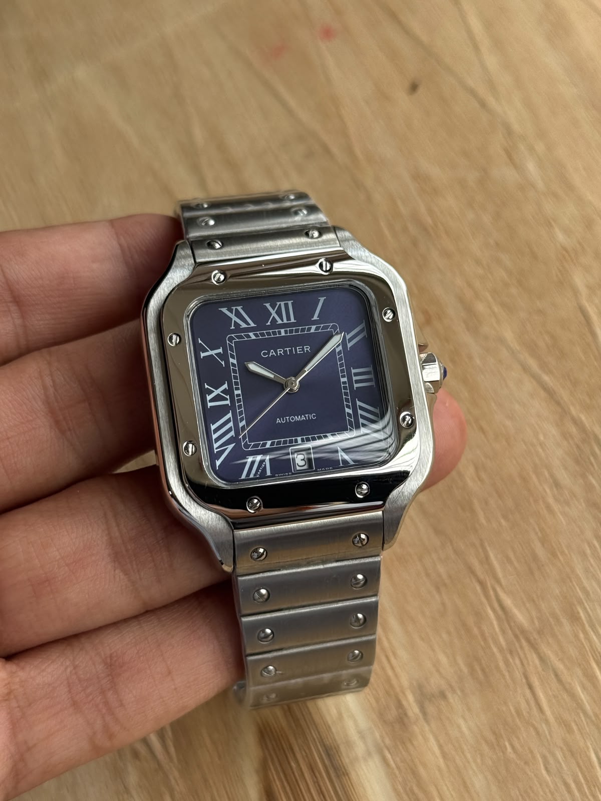 Premium Cartier-Style Automatic Watch