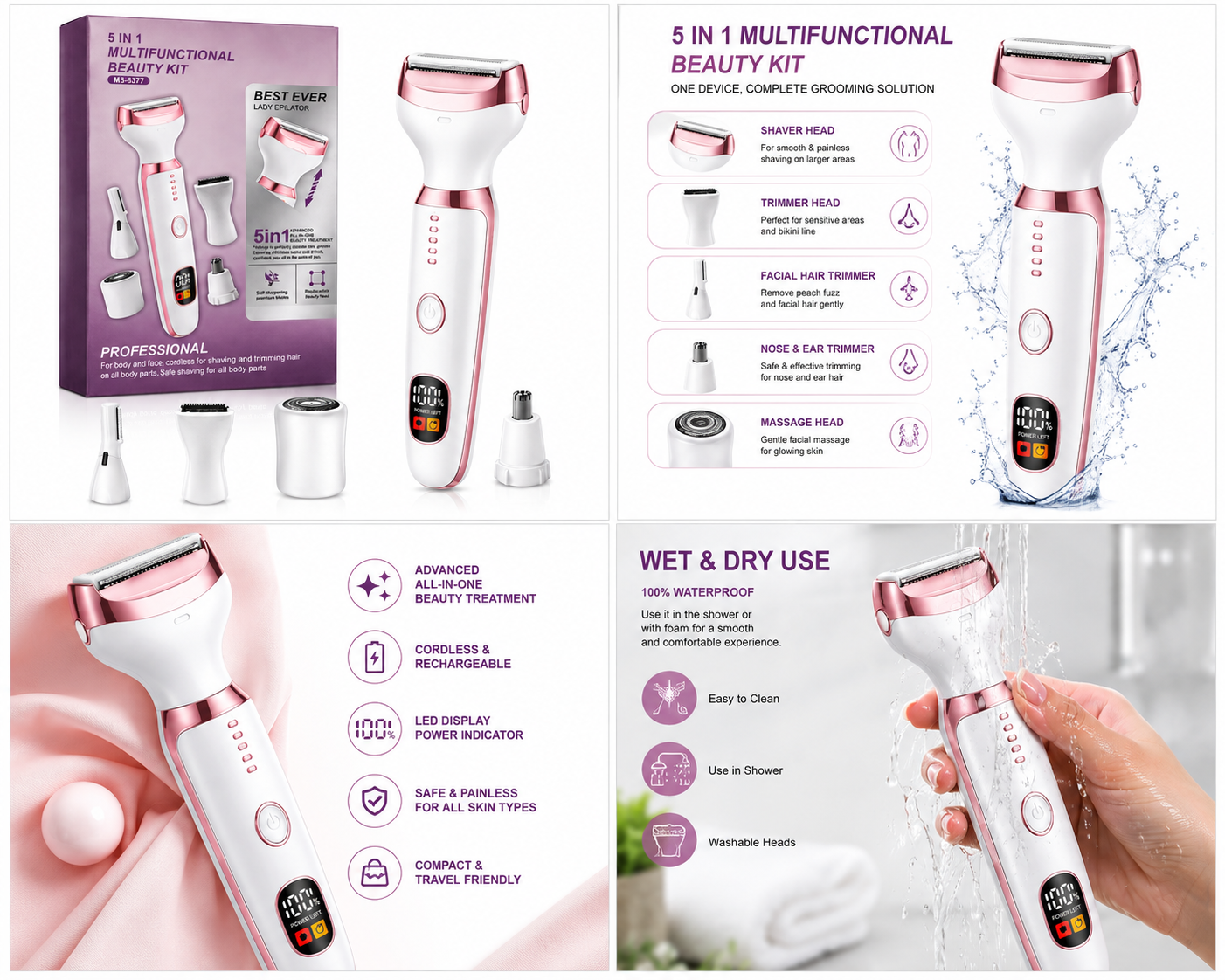 5-in-1 Multifunctional Beauty Kit – MS-8377