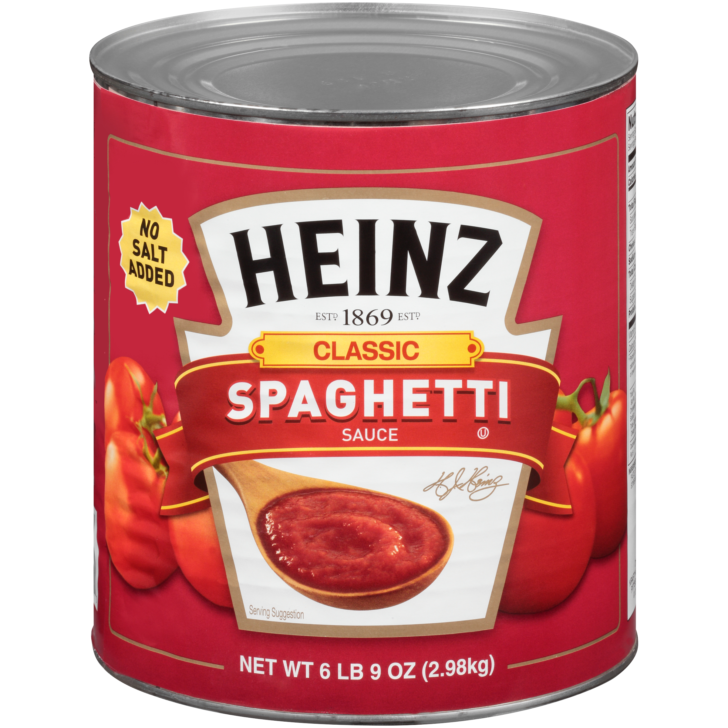 No Salt Added Spaghetti Sauce