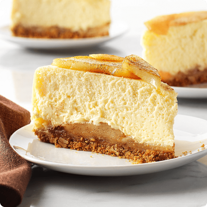 Baked Apple Pie Cheesecake