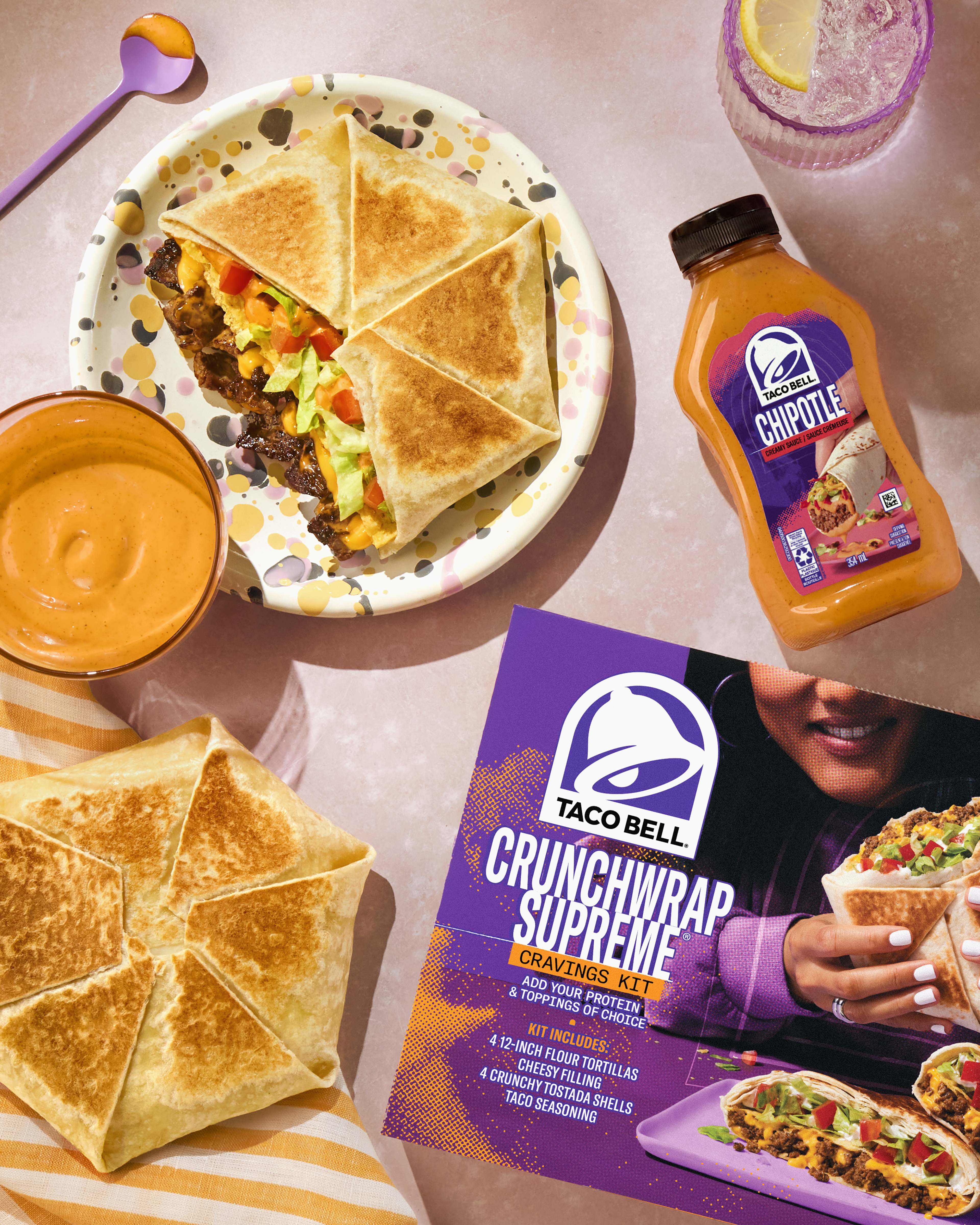 CRUNCHWRAP SUPREME® Chipotle Steak 