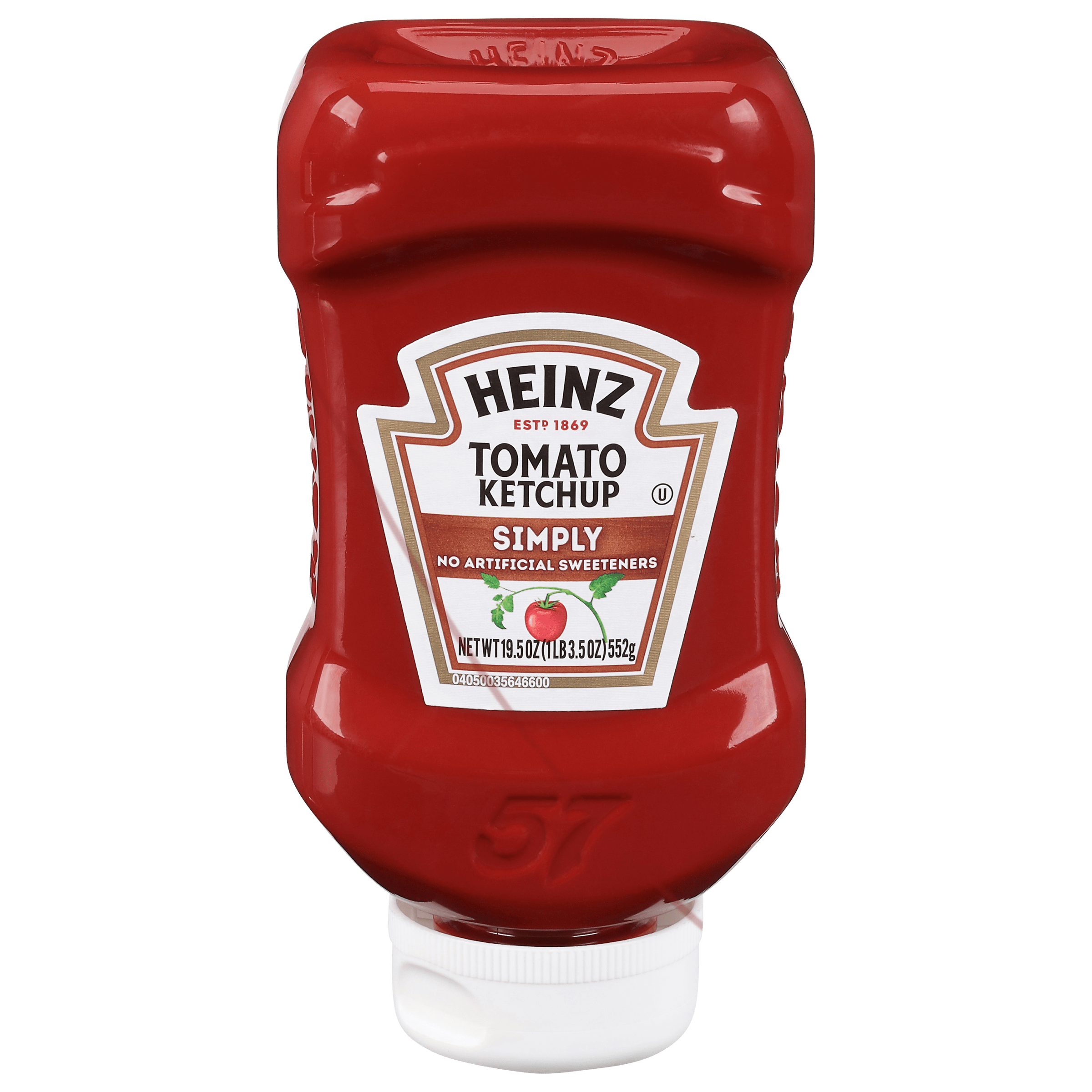 Simply Ketchup Forever Full Inverted Bottles