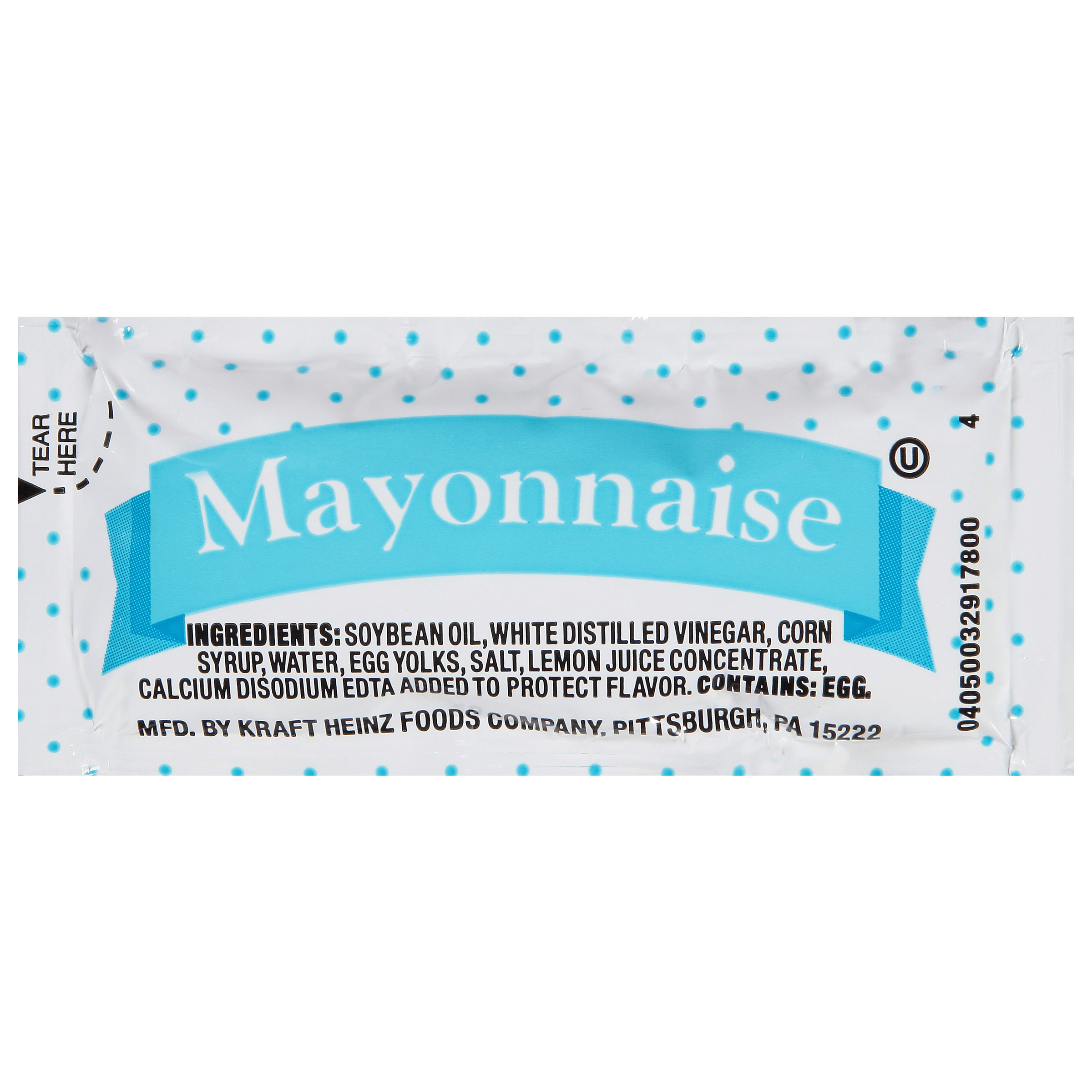 Single Serve Mayonnaise