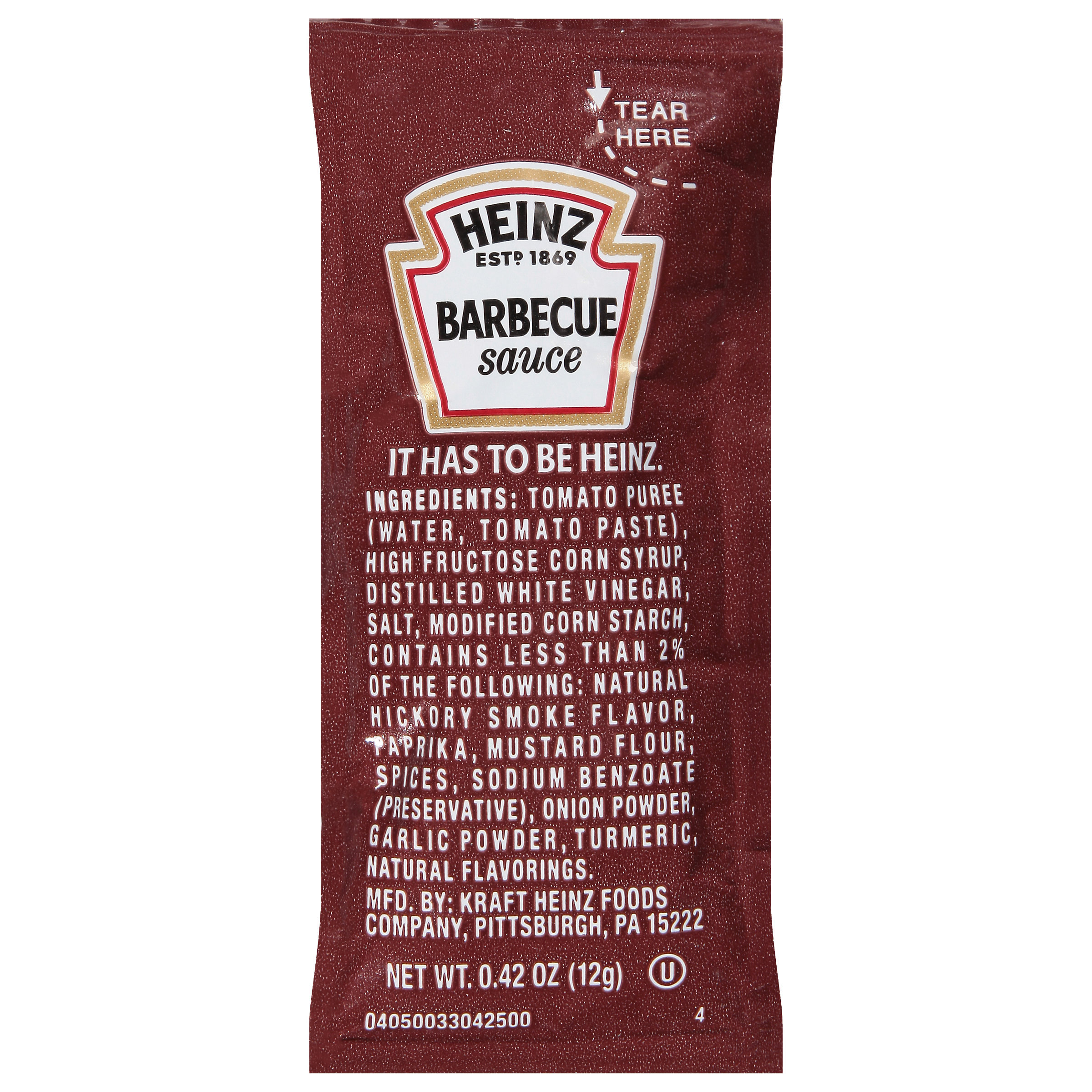 Single Serve Barbecue Sauce