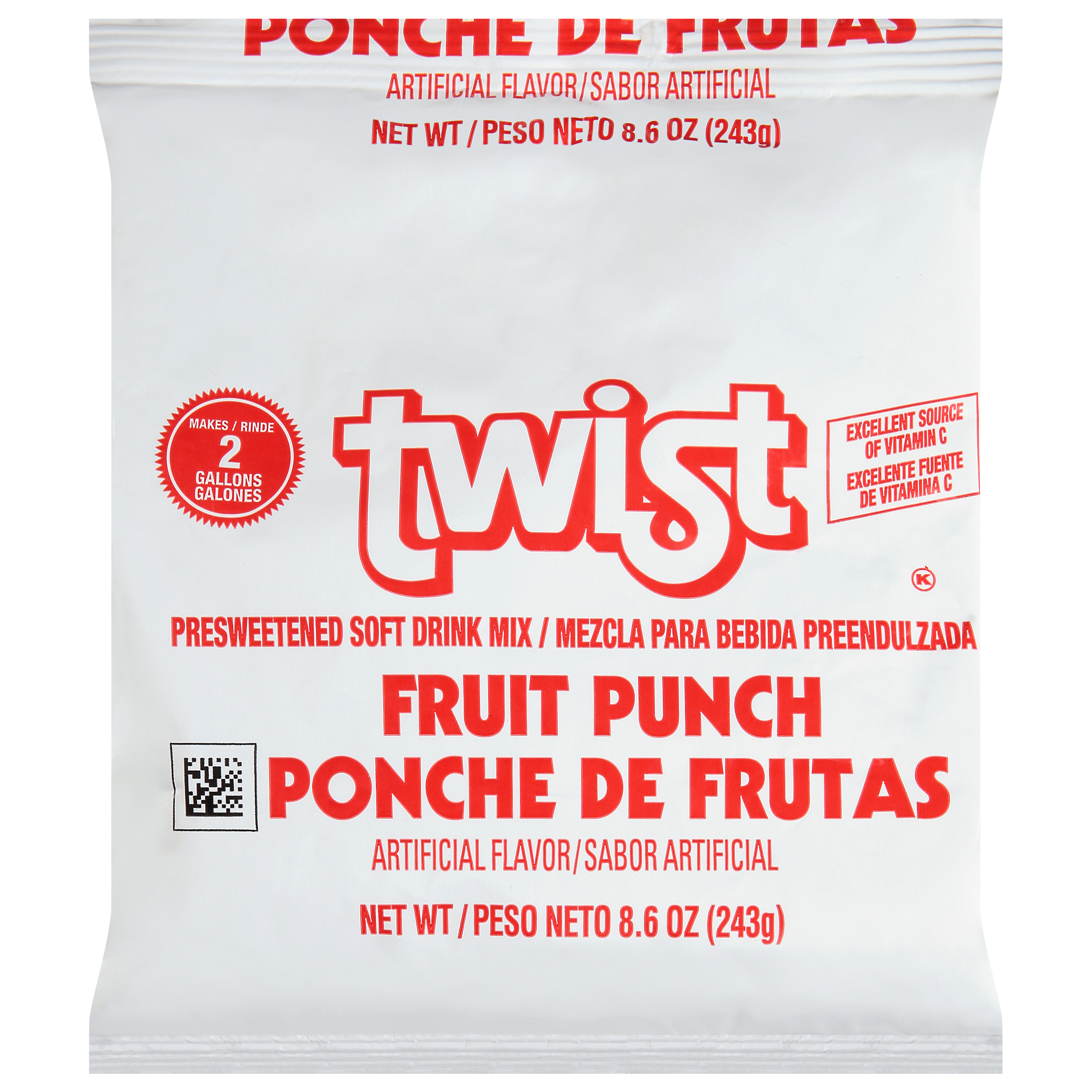 Fruit Punch Powdered Beverage Mix