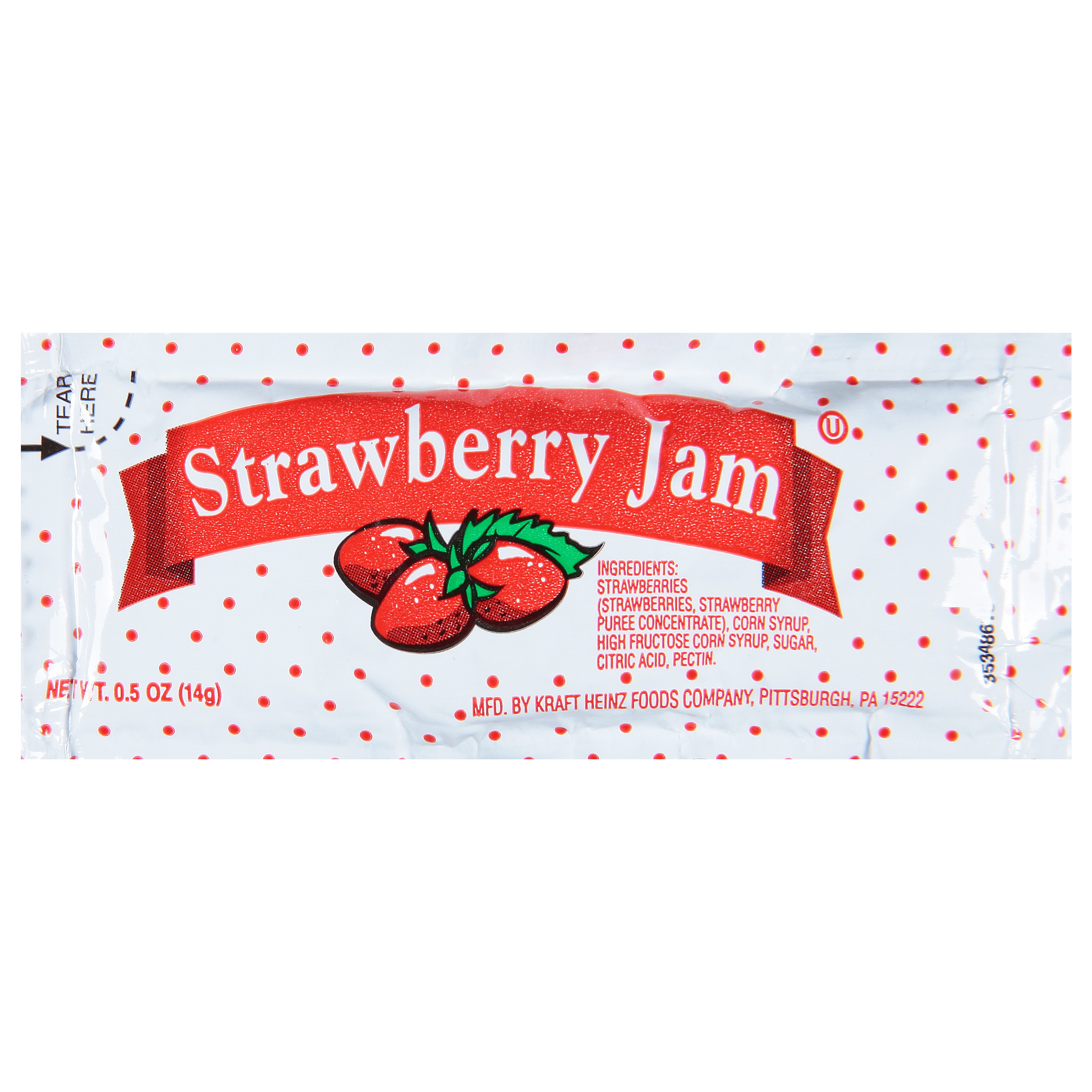 Single Serve Strawberry Jam