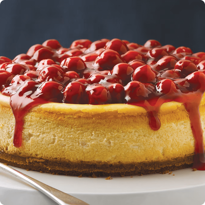 Gâteau au fromage à la crème PHILADELPHIA à la mode de New York