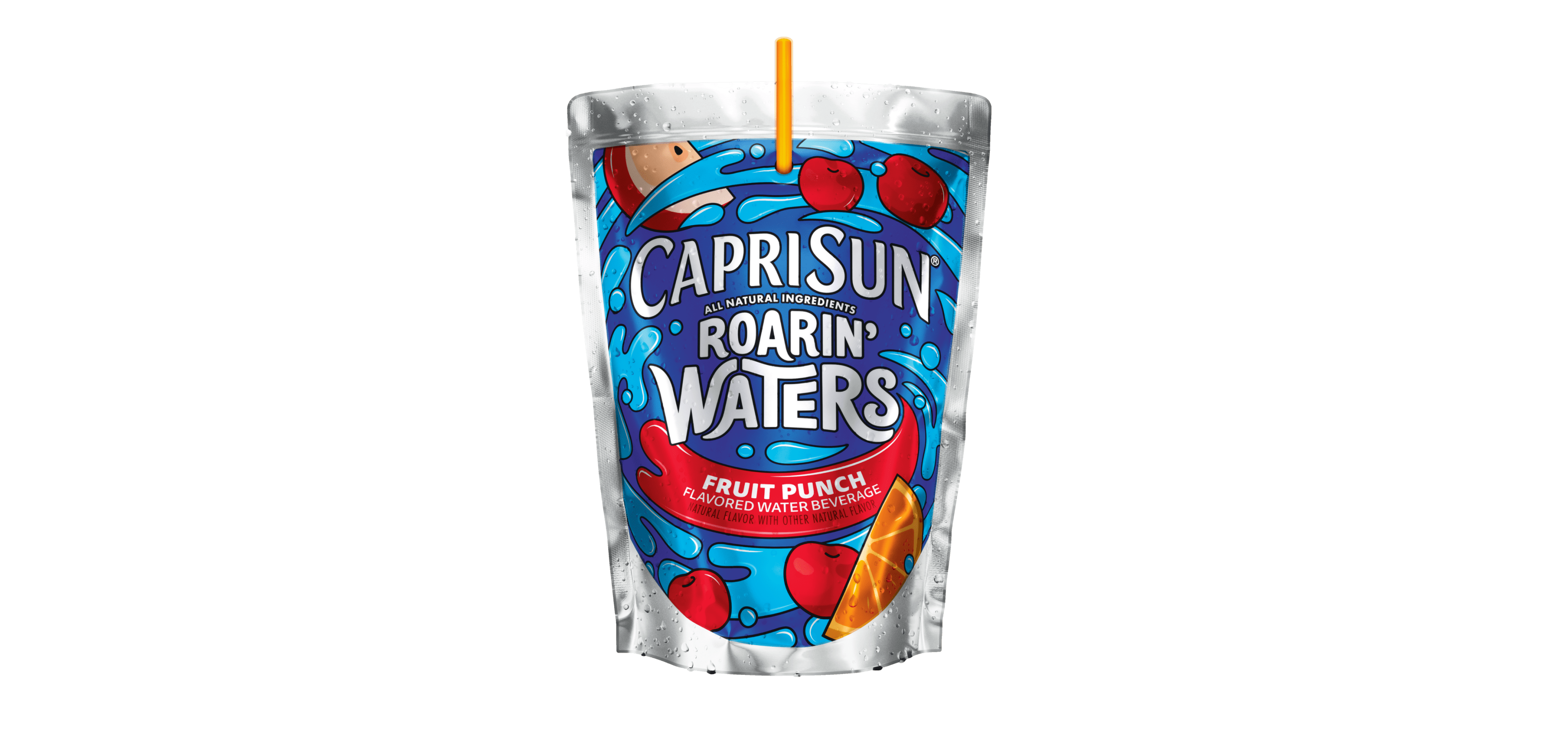 Capri Sun’s flavored water beverage! Sweetened with 1g sugar per pouch and stevia leaf extract for all day hydration.