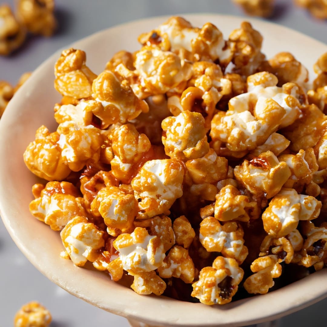 Easy Caramel Popcorn