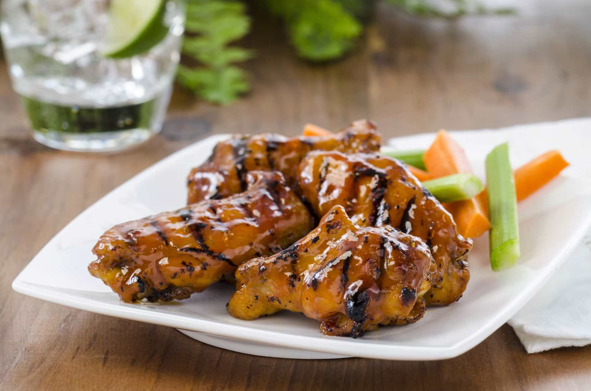 Sweet and Sticky Chicken Wings