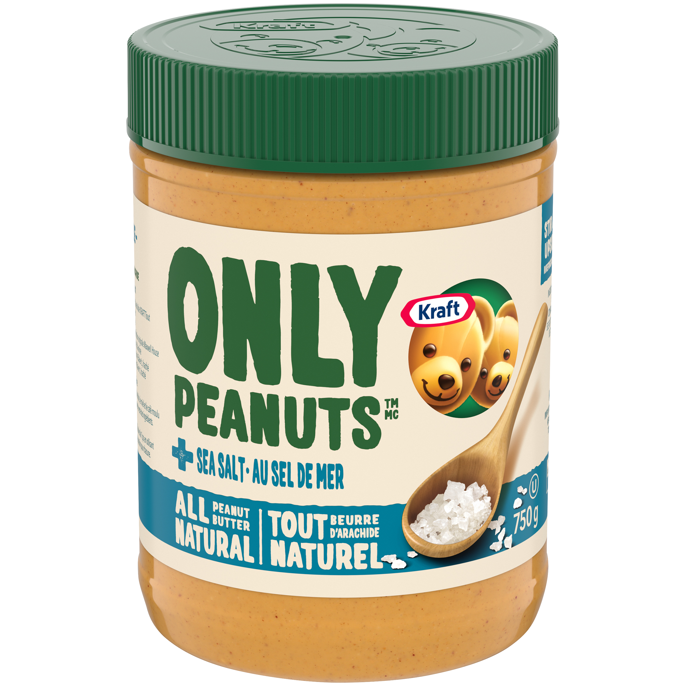 Only Peanuts All Natural Peanut Butter With Sea Salt