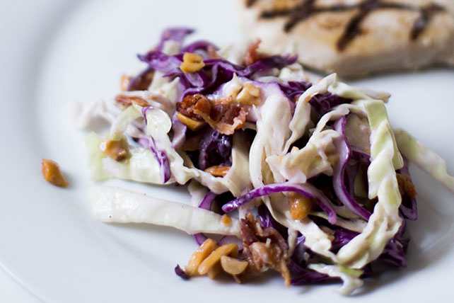 Crunchy Bacon Coleslaw