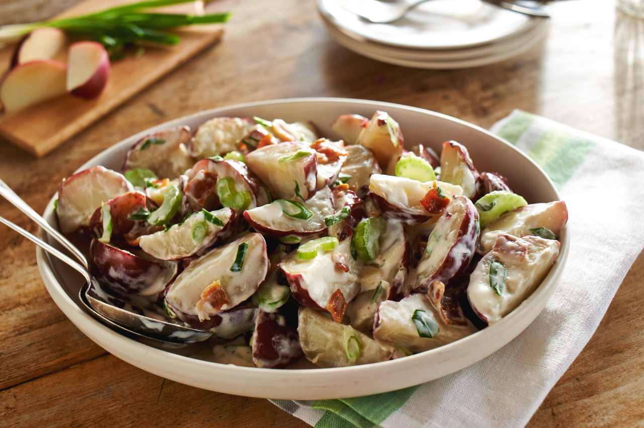 MIRACLE WHIP Rocking Bacon-Ranch Potato Salad