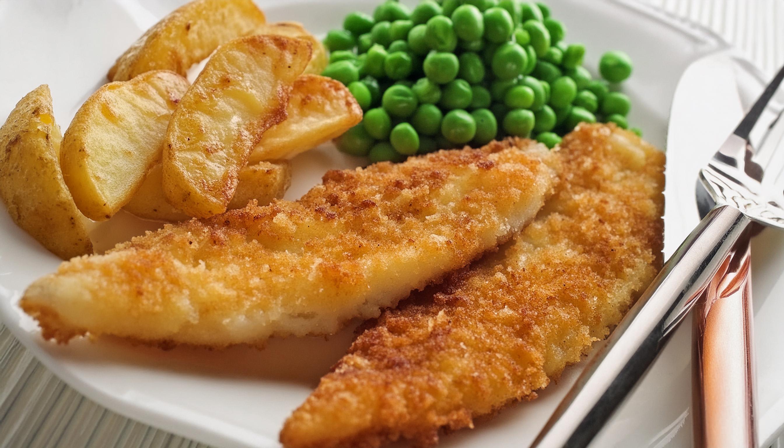 Perfect panko crumbed tarakihi