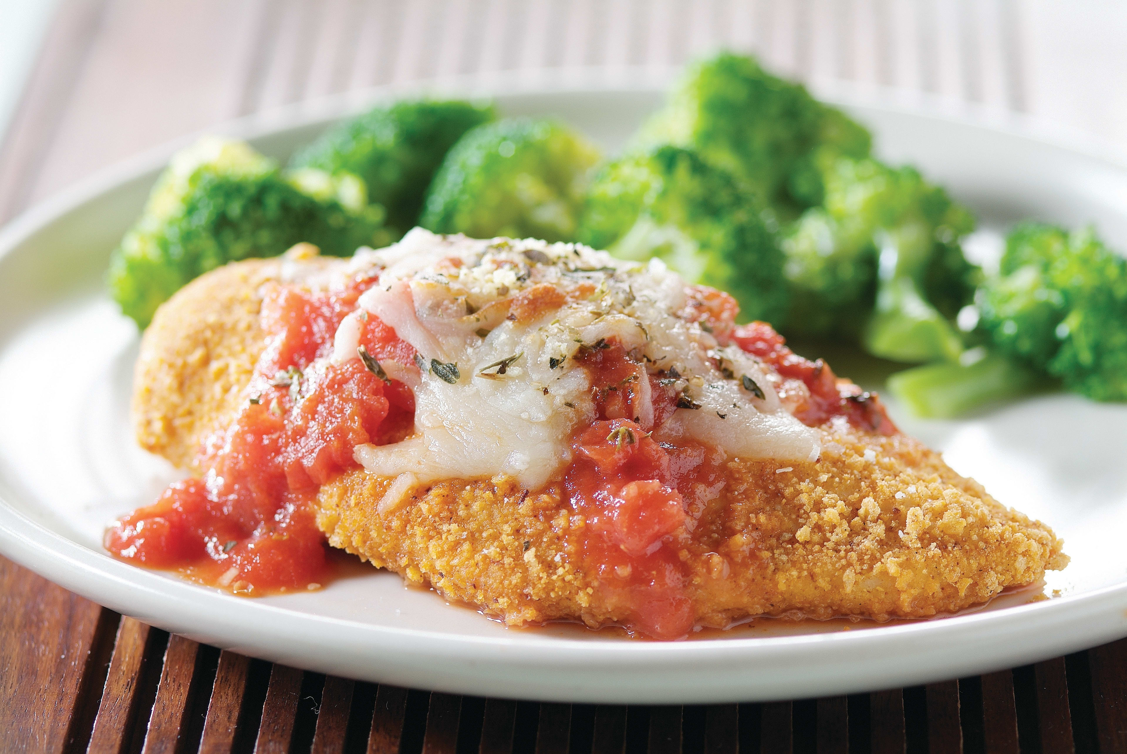 Oven-Baked Chicken Parmesan