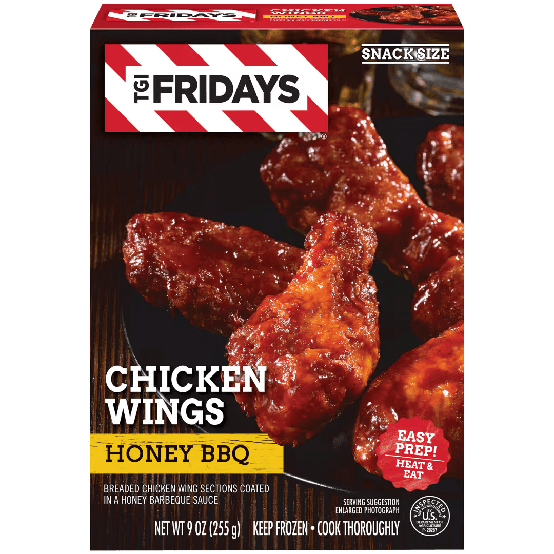 Honey BBQ Chicken Wings Frozen Snacks