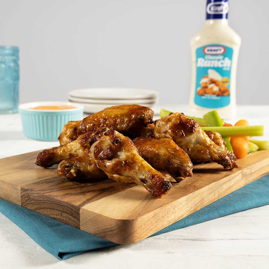 Ranch Buffalo Air Fryer Wings