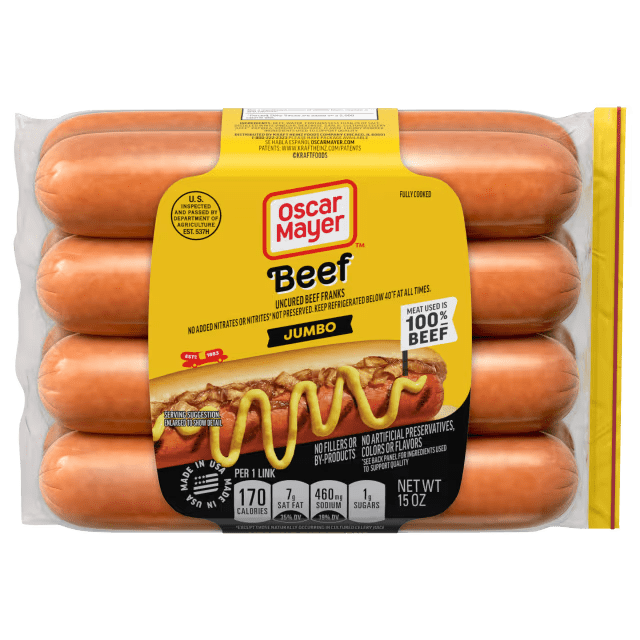 Classic Uncured Wieners Hot Dogs