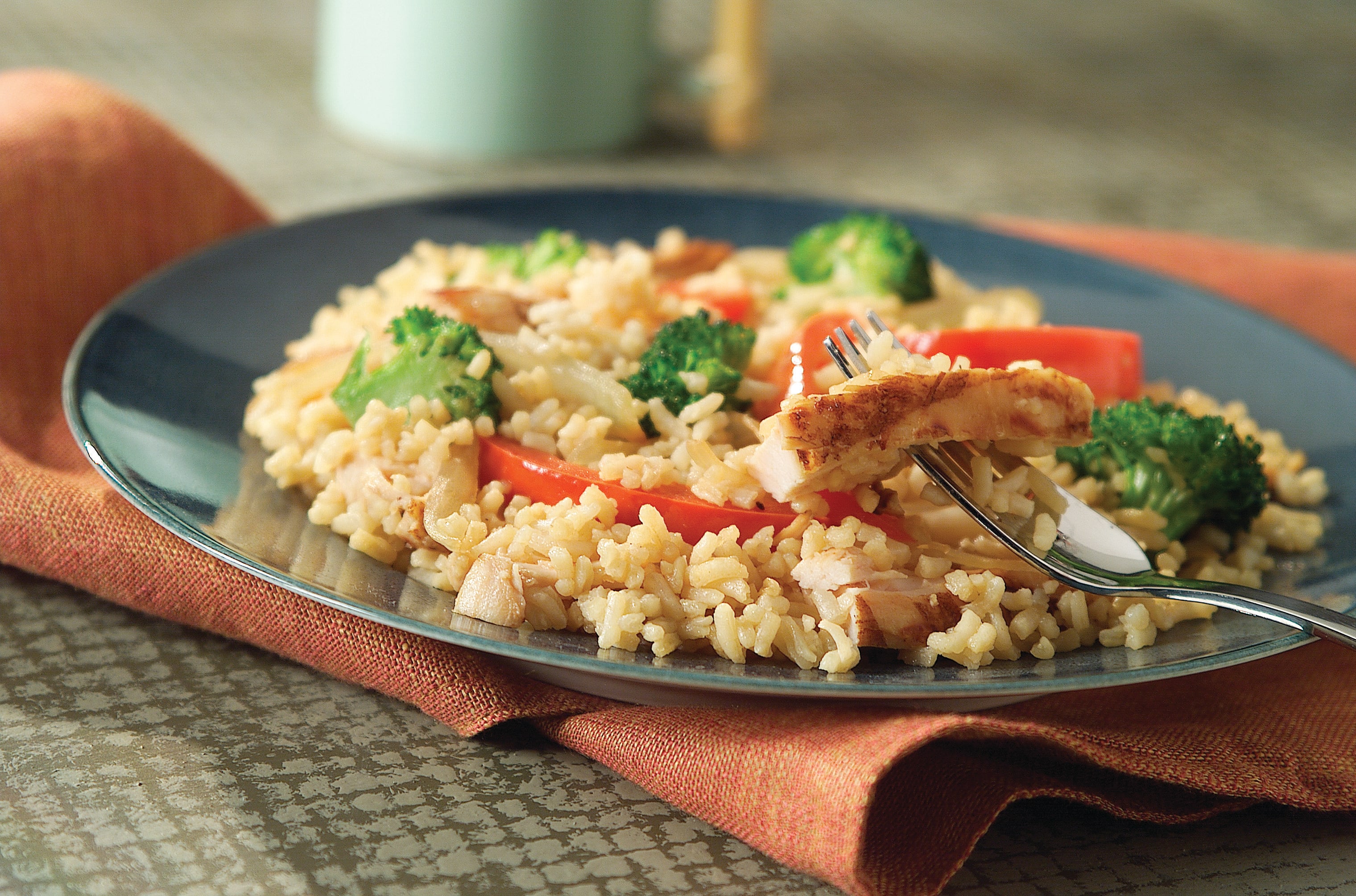 20-Minute Chicken and Rice Stir-Fry | Oscar Mayer | Recipes - Kraft Heinz