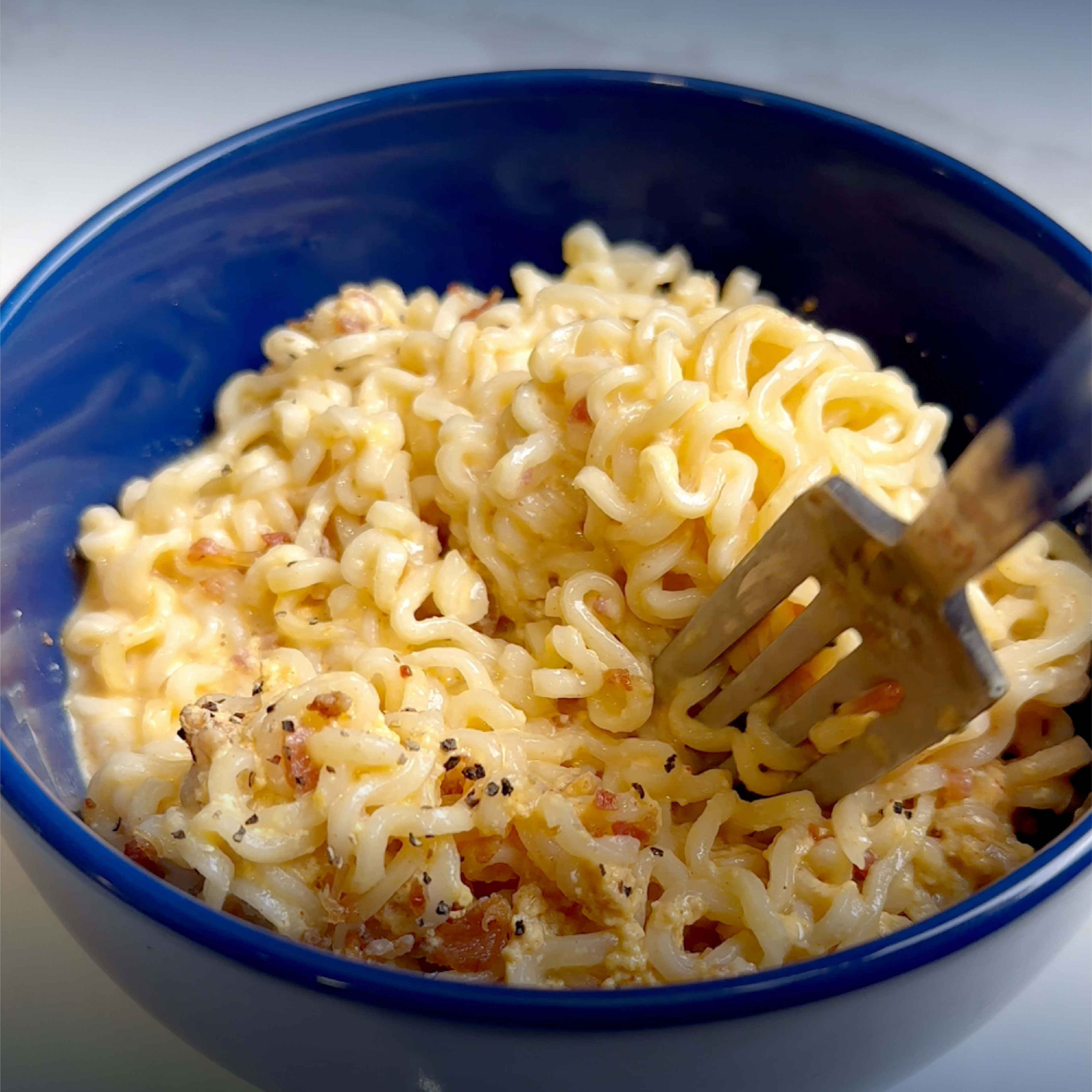 Carbonara Ramen with Singles Kraft Singles Recipes Kraft Heinz