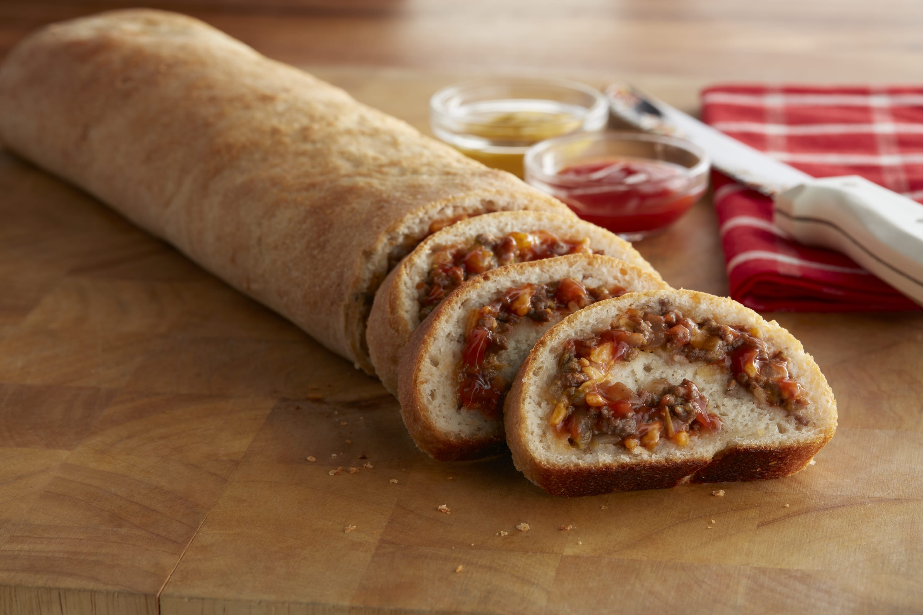 Cheeseburger Roll-Up | Heinz | Recipes - Kraft Heinz