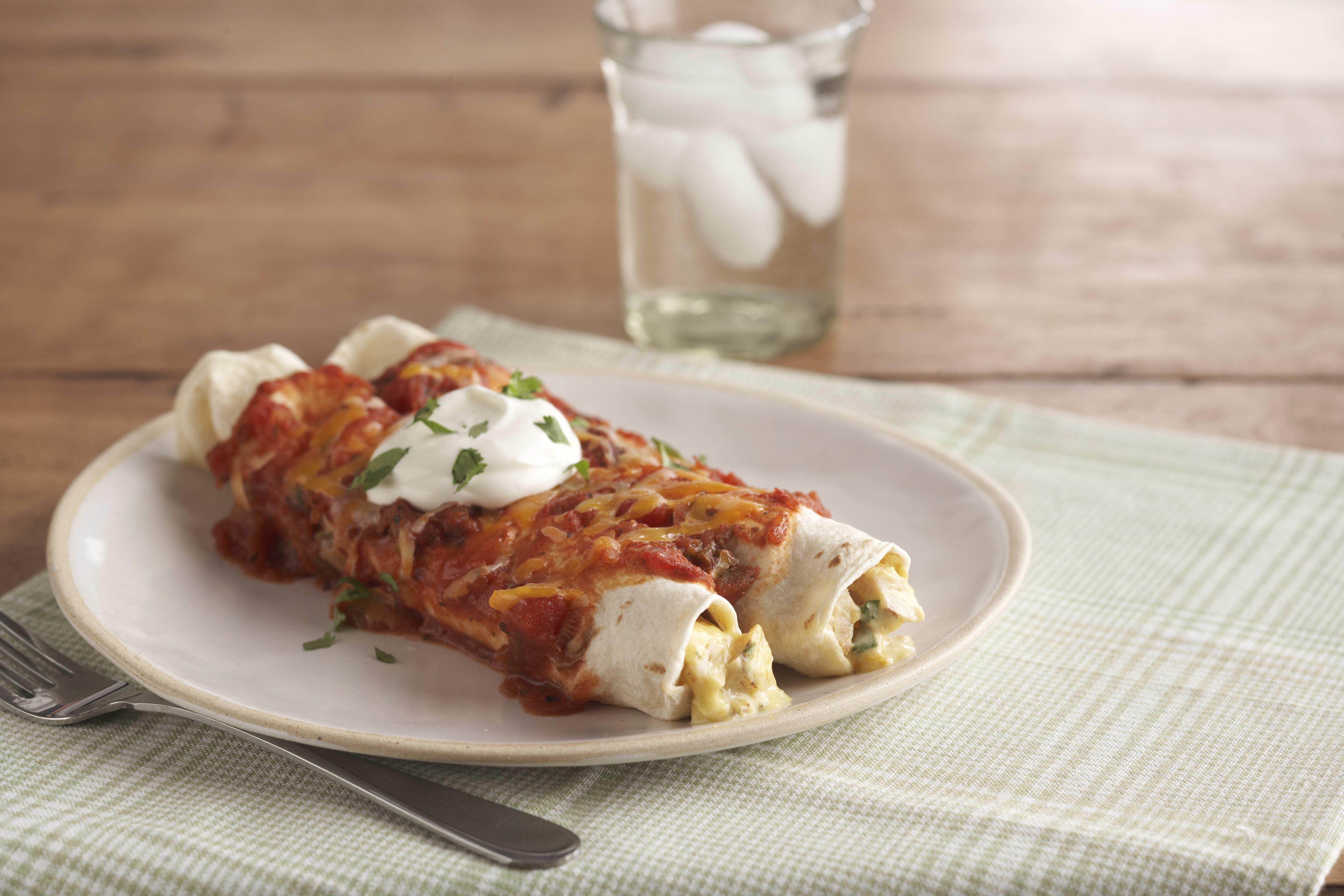 Creamy Chicken Enchiladas Kraft Cheese Recipes Kraft Heinz