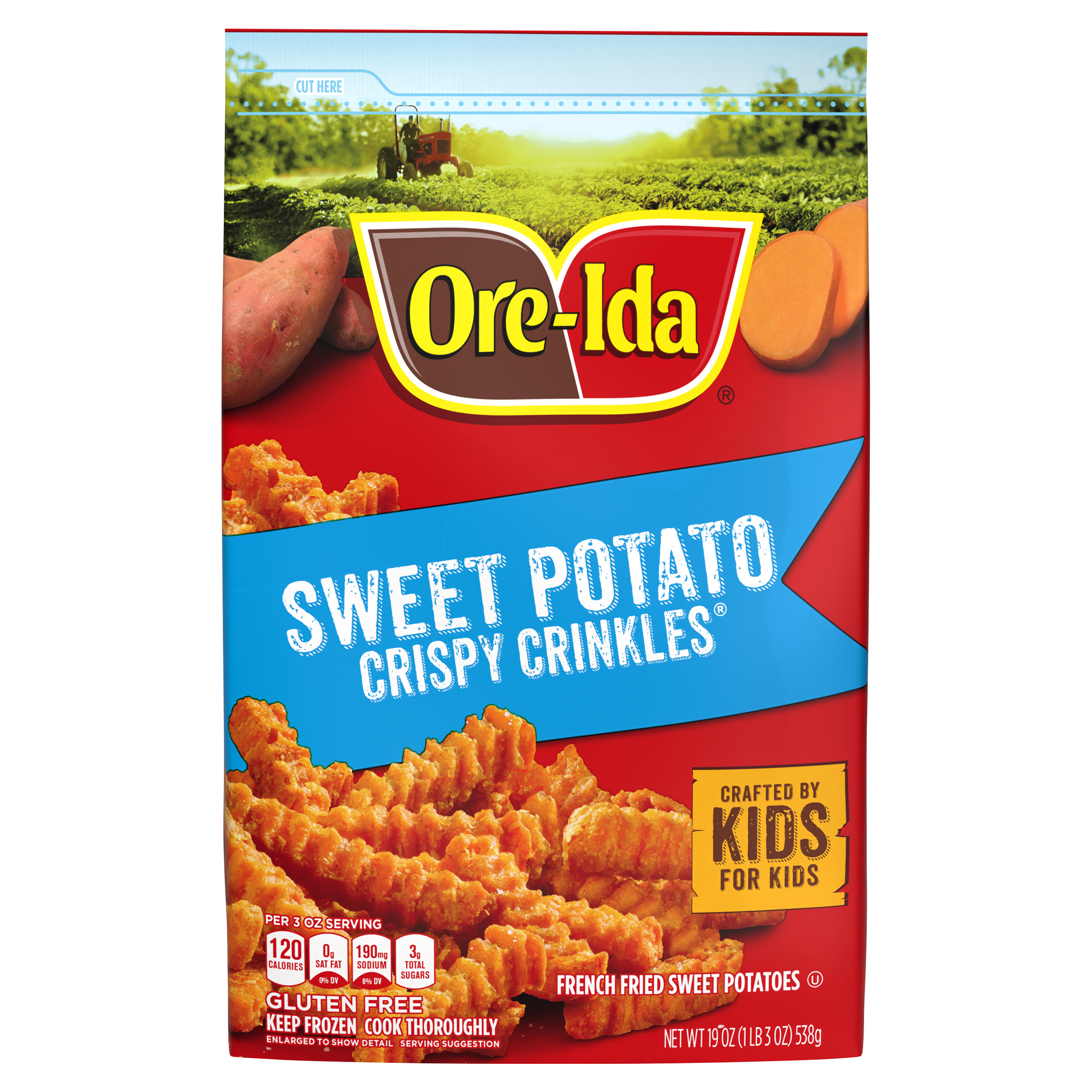 Sweet Potato Crinkle Fries