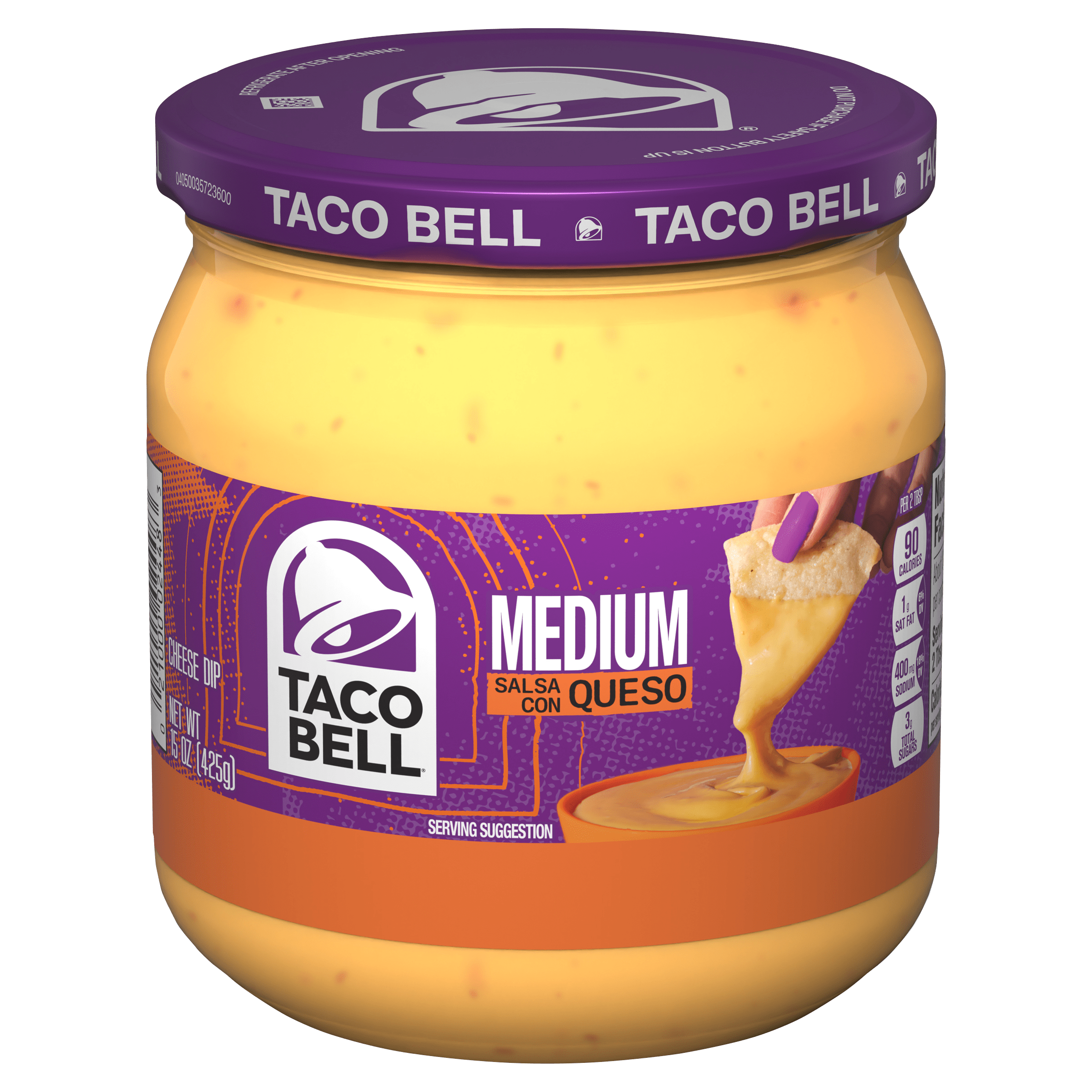 Medium Salsa Con Queso Cheese Dip