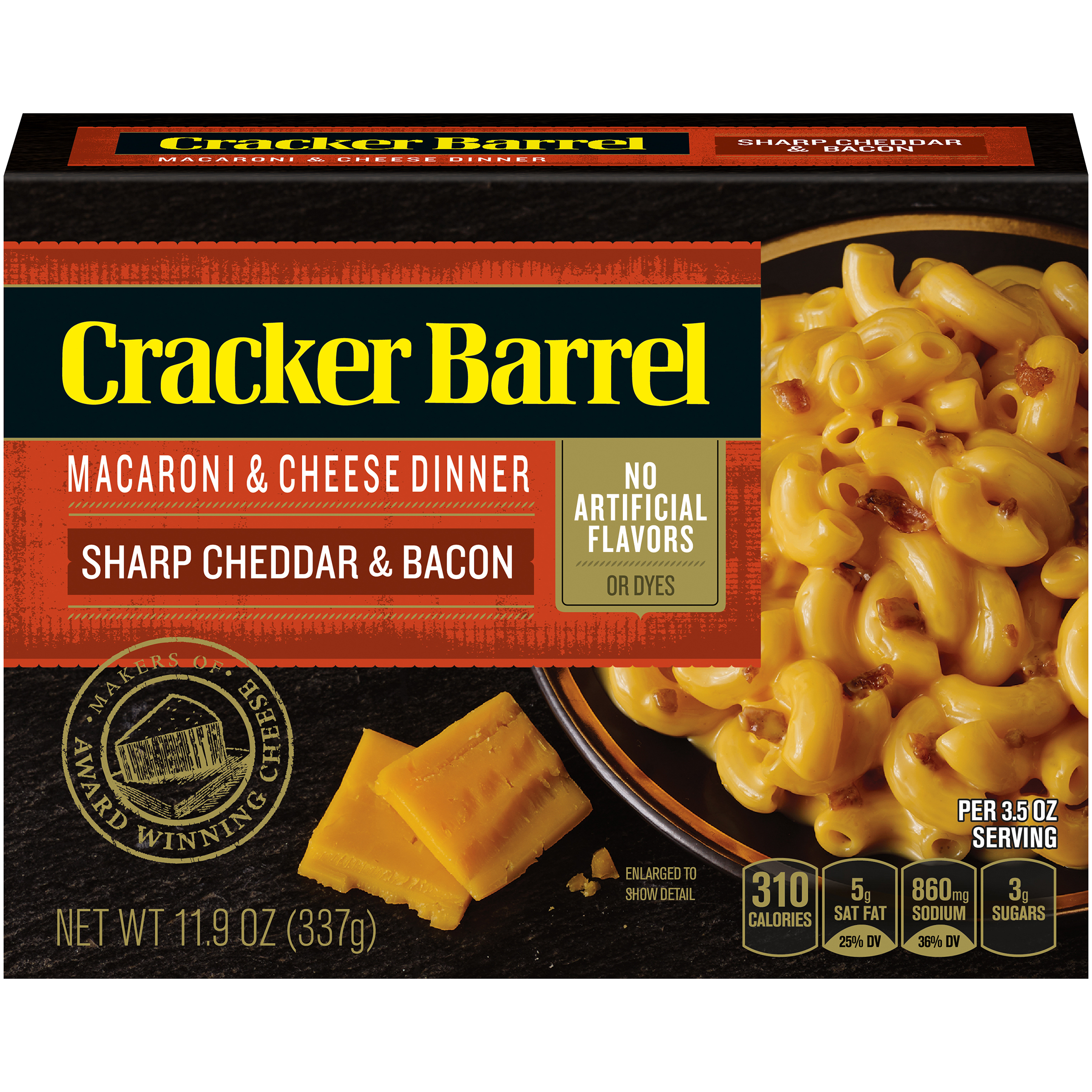 Sharp Cheddar & Bacon Macaroni & Cheese