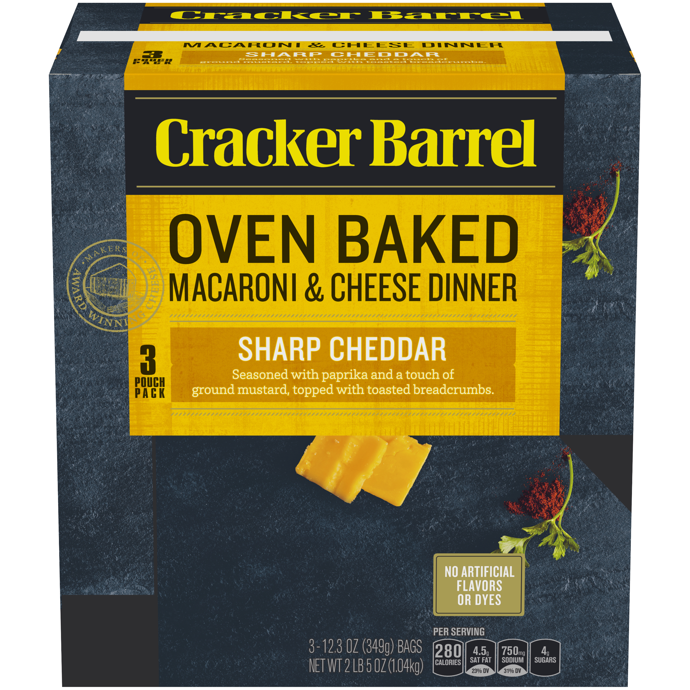 Oven Baked Sharp Cheddar Macaroni & Cheese