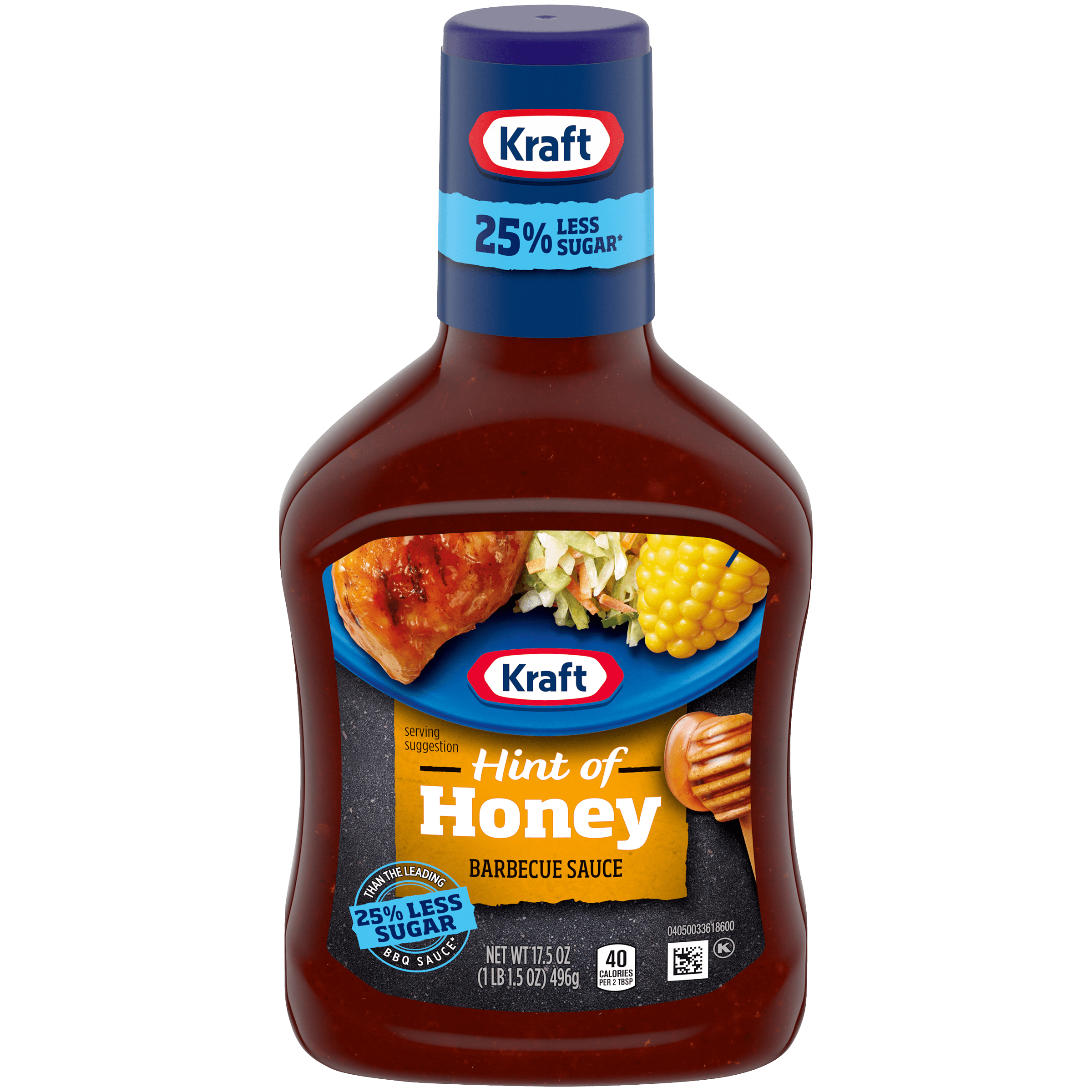 Hint of Honey Barbecue Sauce with 25% Less Sugar