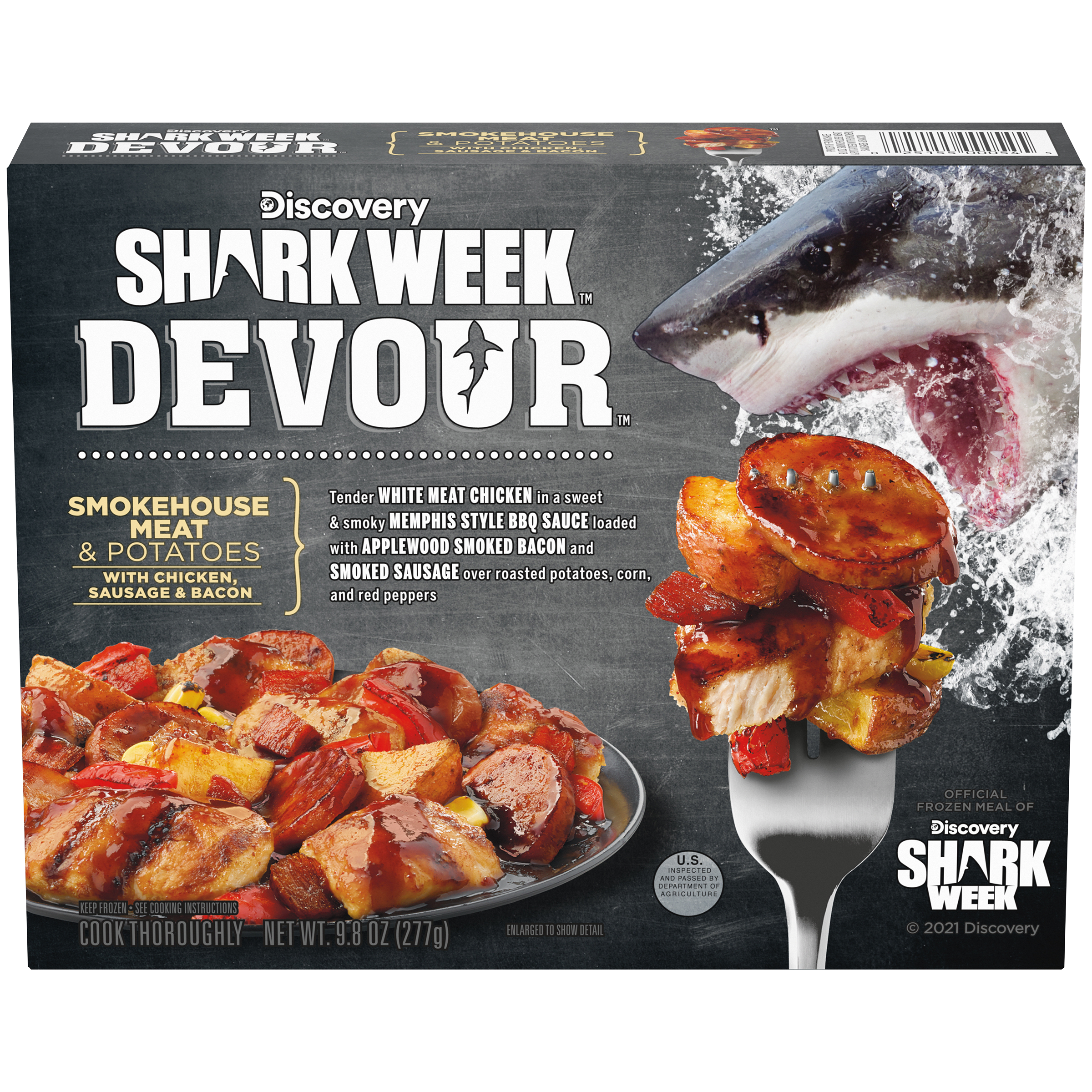 Smokehouse Meat & Potatoes with Chicken, Sausage & Bacon in Memphis Style BBQ Sauce Frozen Meal