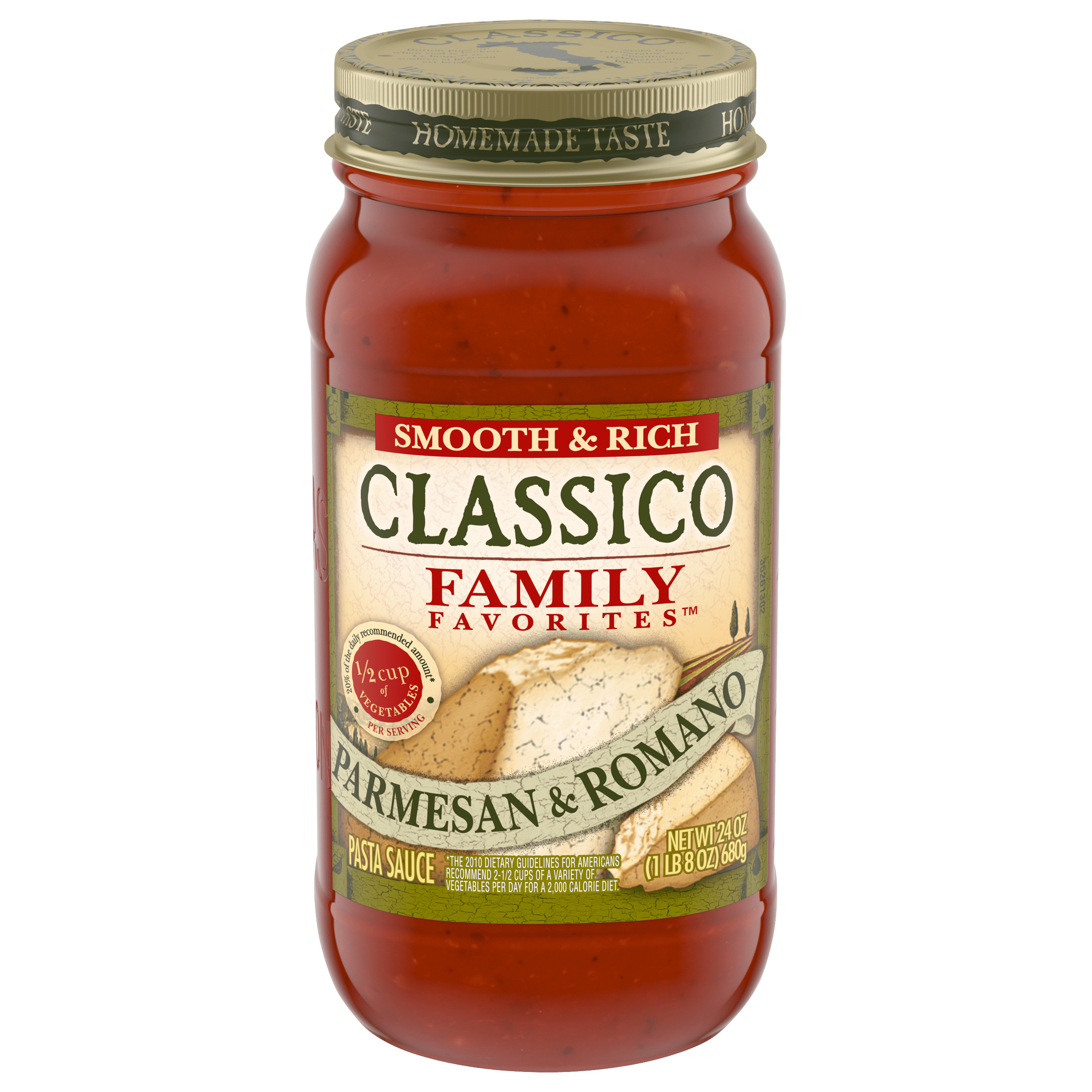 Parmesan & Romano Smooth & Rich Pasta Sauce