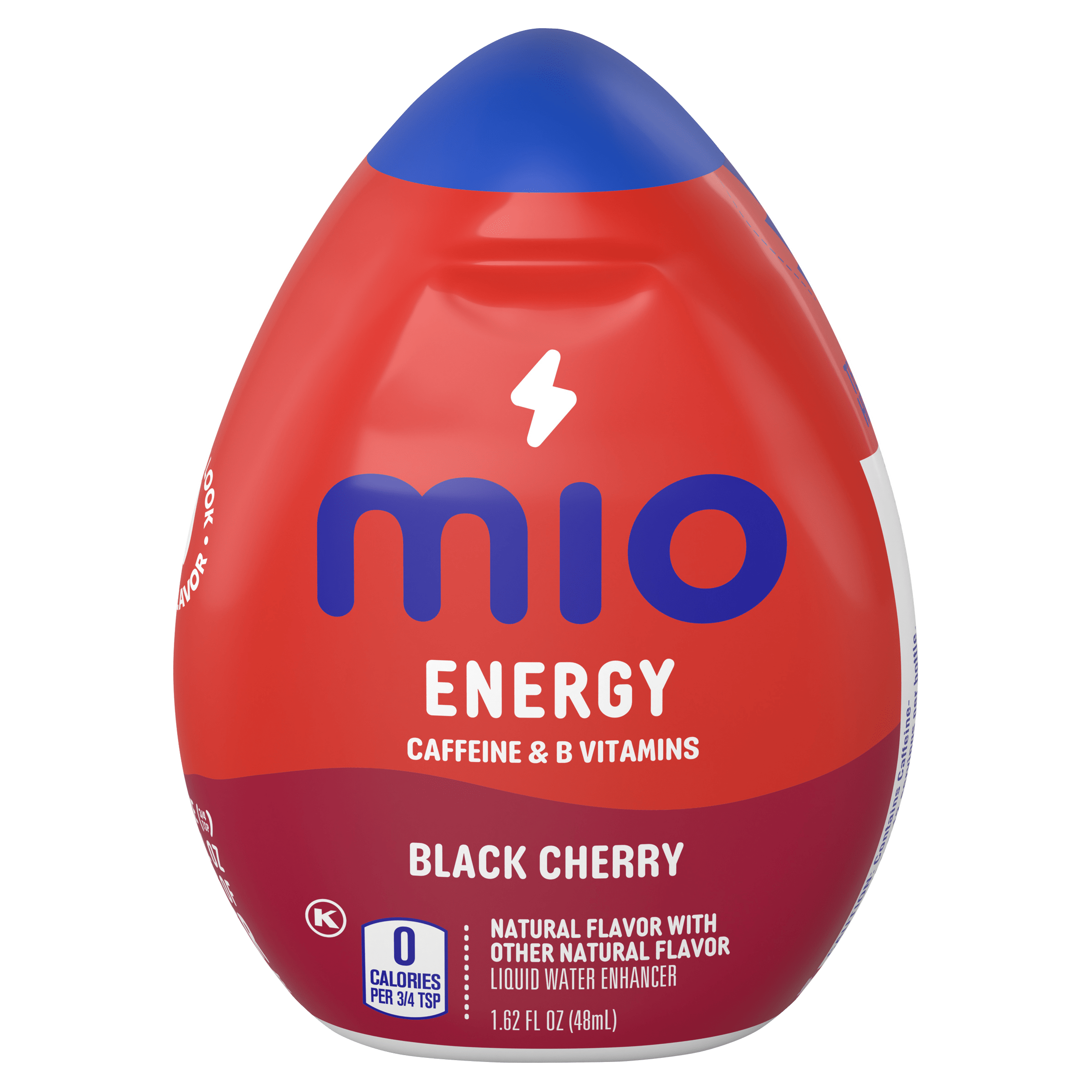 Black Cherry Naturally Flavored Liquid Water Enhancer with Caffeine & B Vitamins