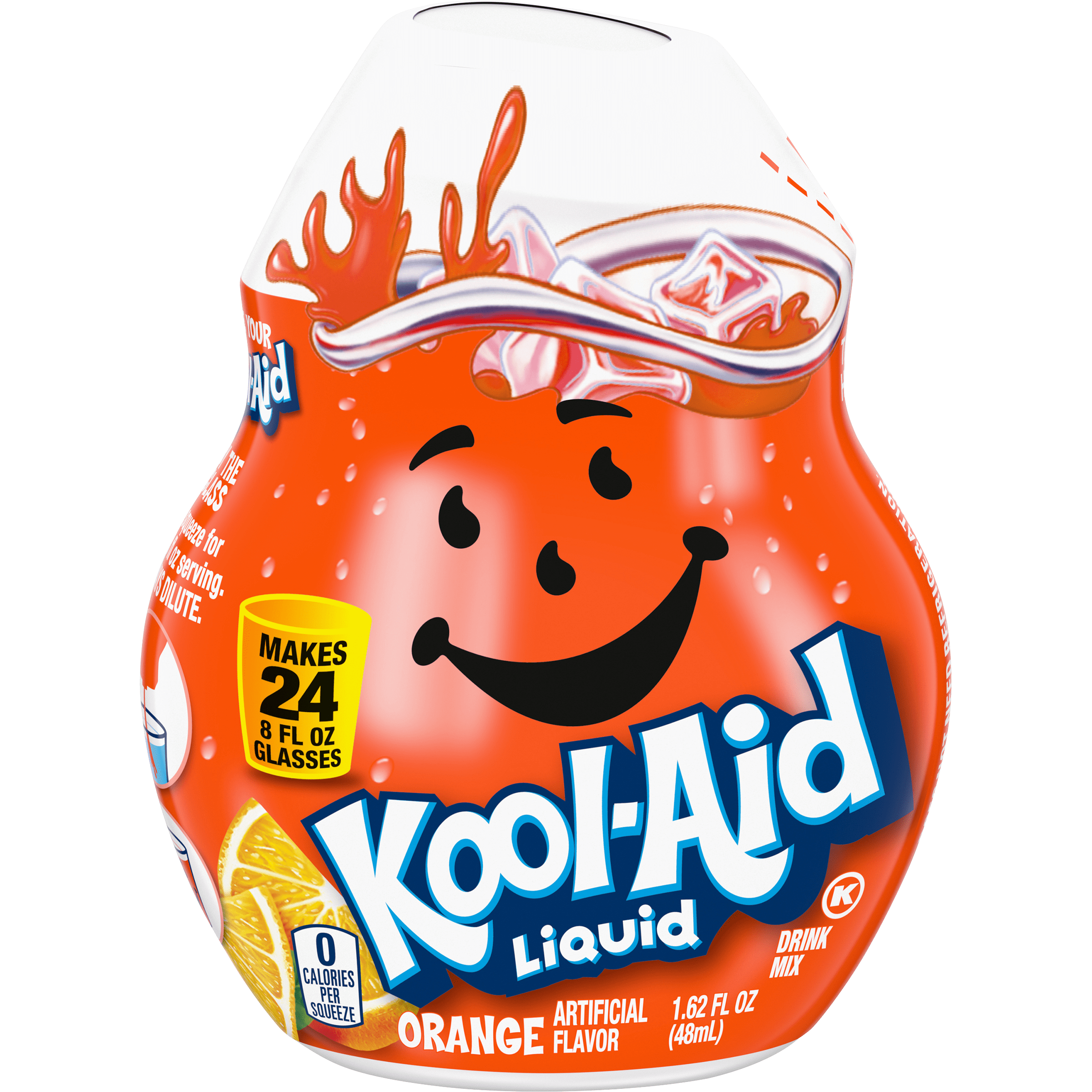 Liquid Orange Artificially Flavored Soft Drink Mix