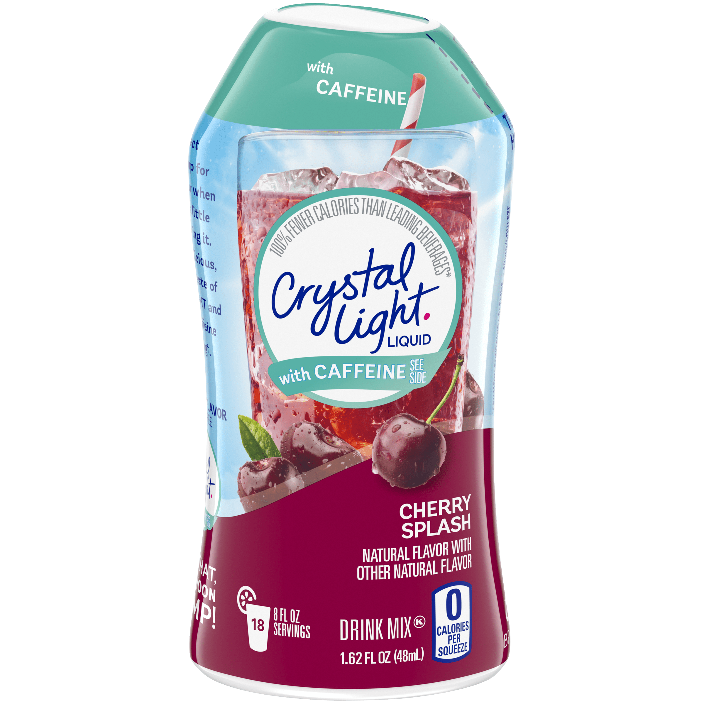 Cherry Splash Naturally Flavored Drink Mix with Caffeine