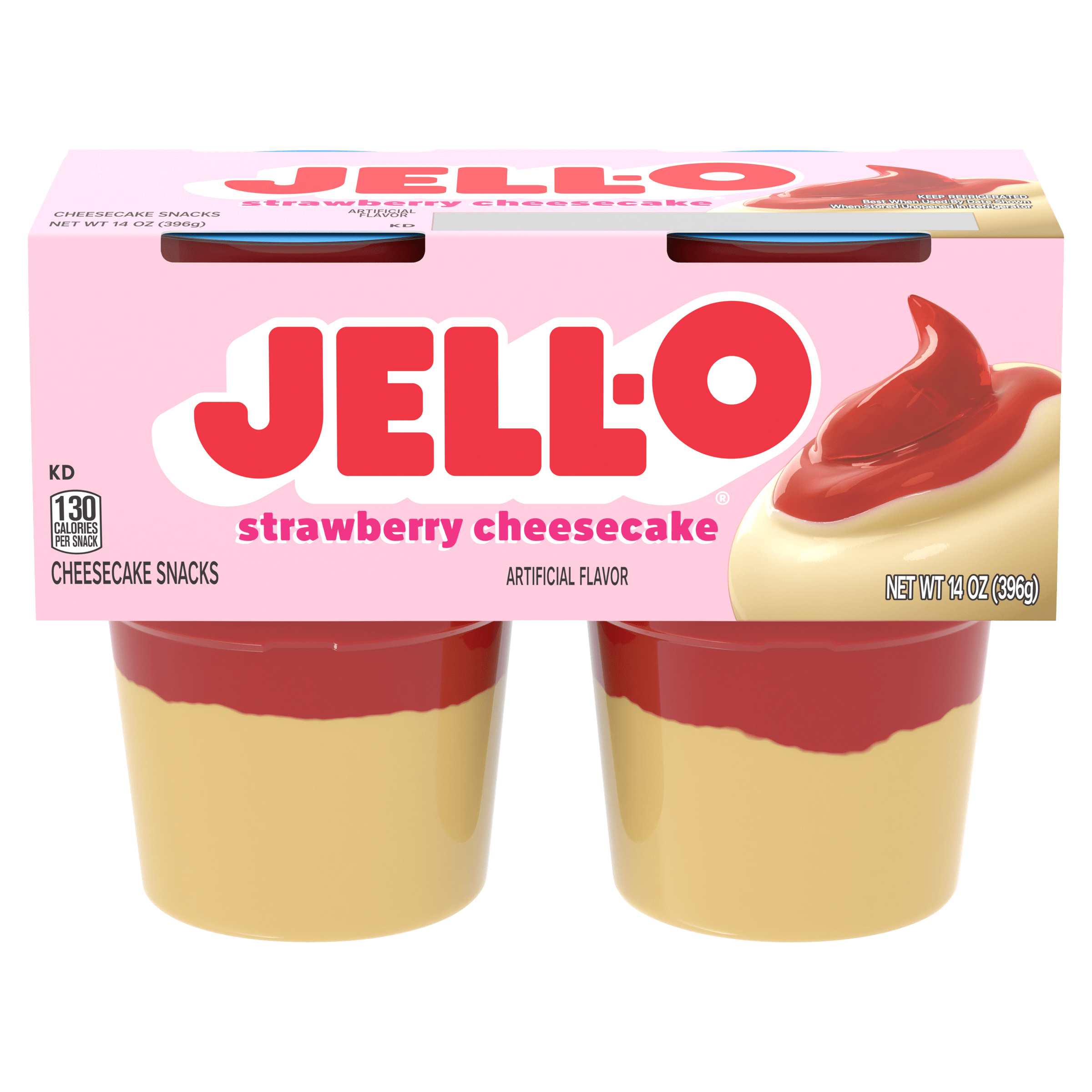 Original Strawberry Ready-to-Eat Cheesecake Snack Cups