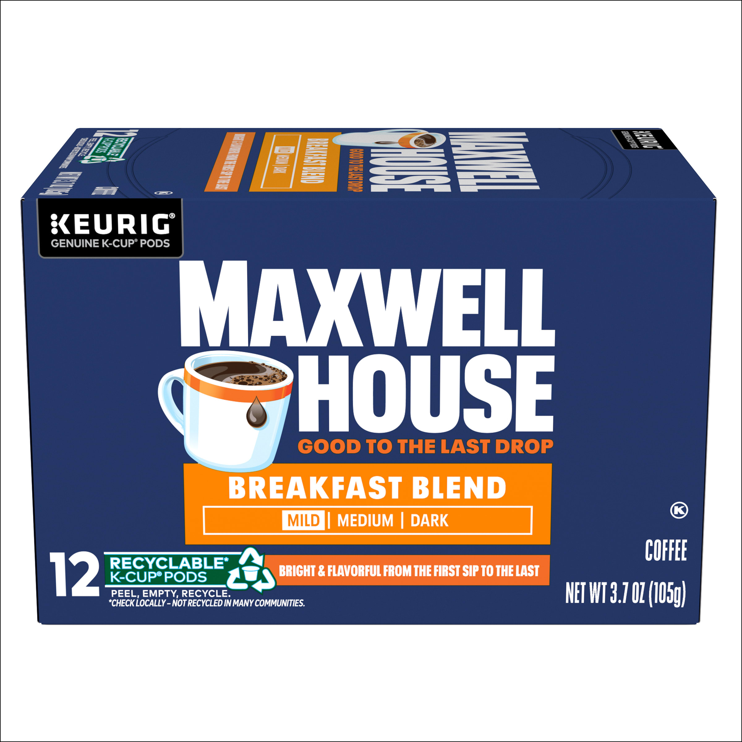 Breakfast Blend Light Roast K-Cup® Coffee Pods