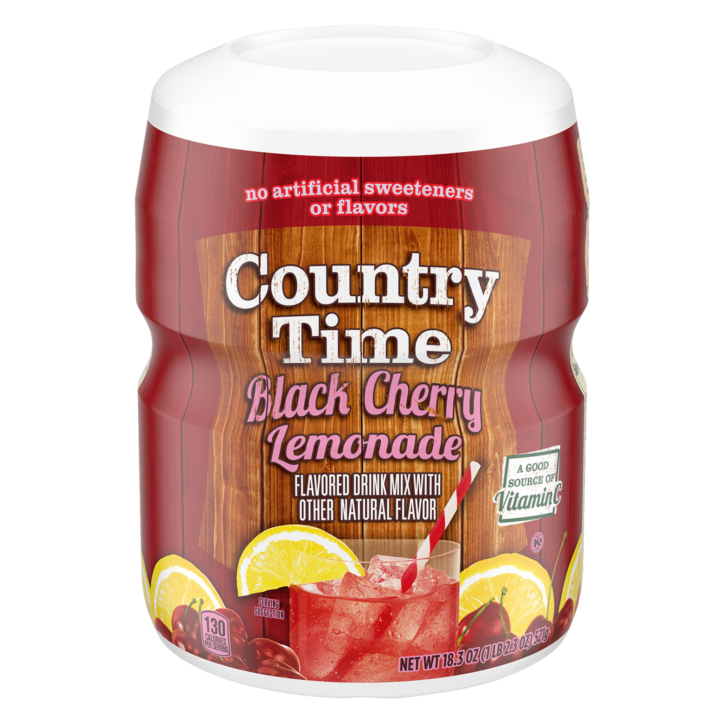 Black Cherry Lemonade Naturally Flavored Powdered Drink Mix