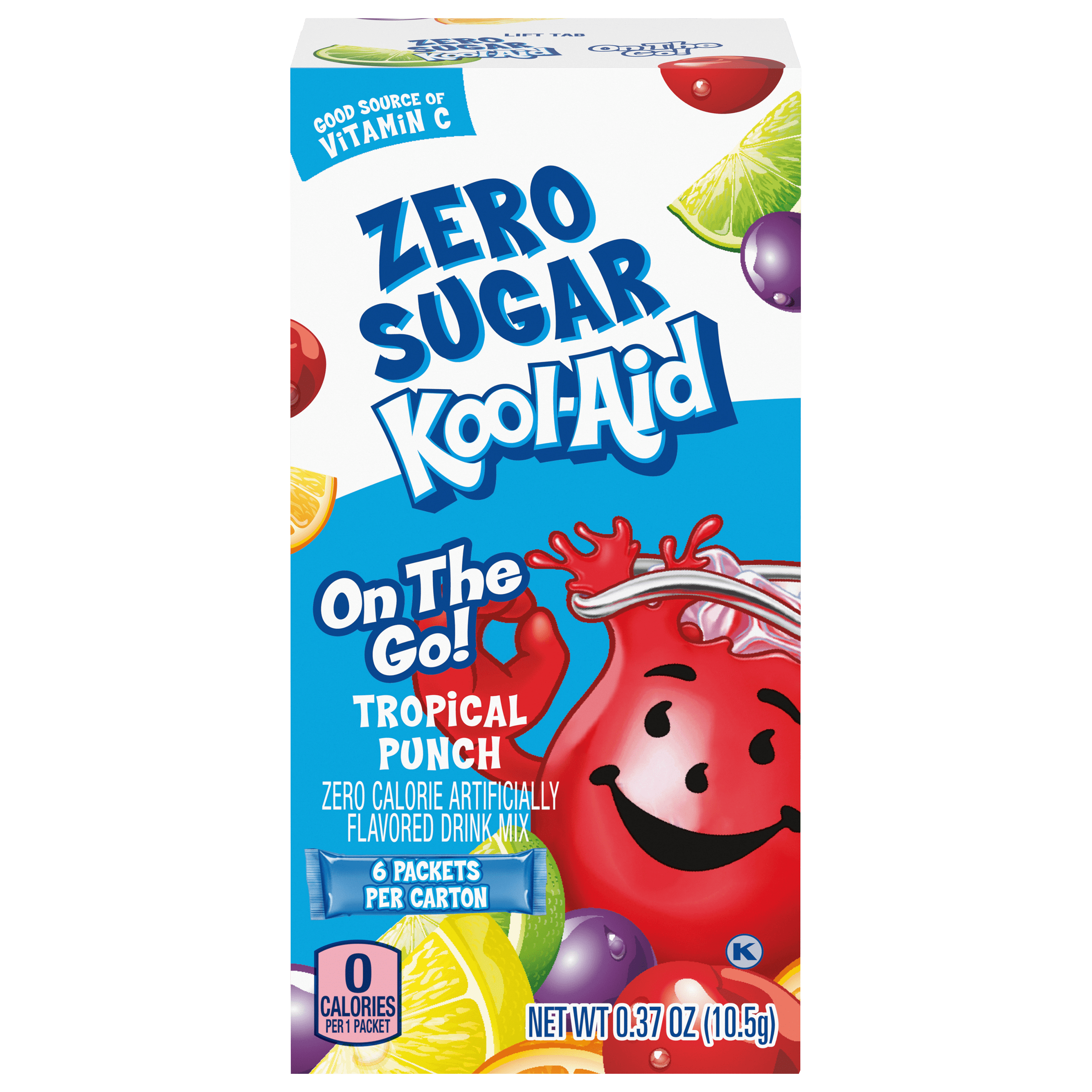 Tropical Punch Zero Sugar Powdered Soft Drink Mix